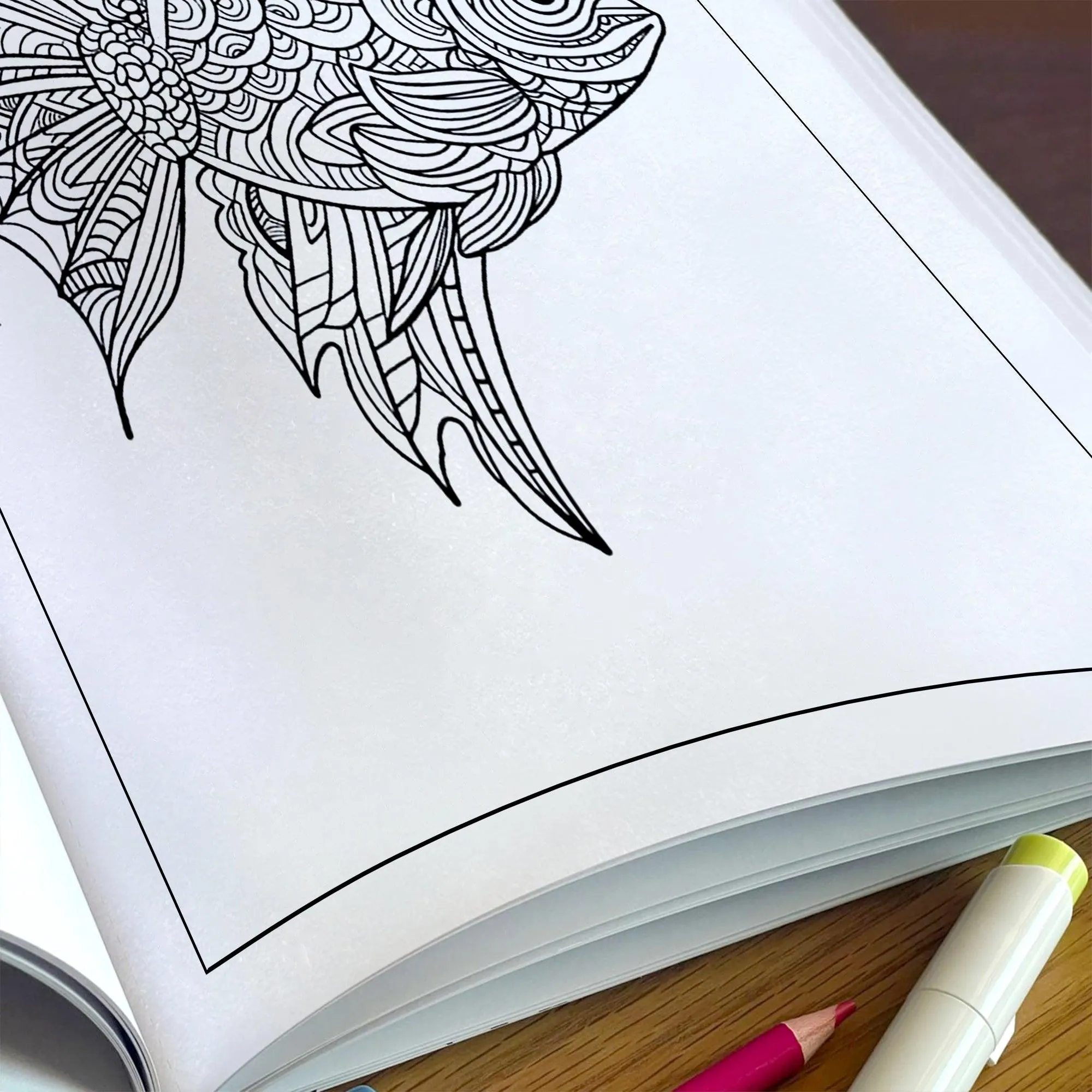 Mystic Fish Mandala Coloring Pages – 48 Ocean-Inspired Designs for Adults - image 5