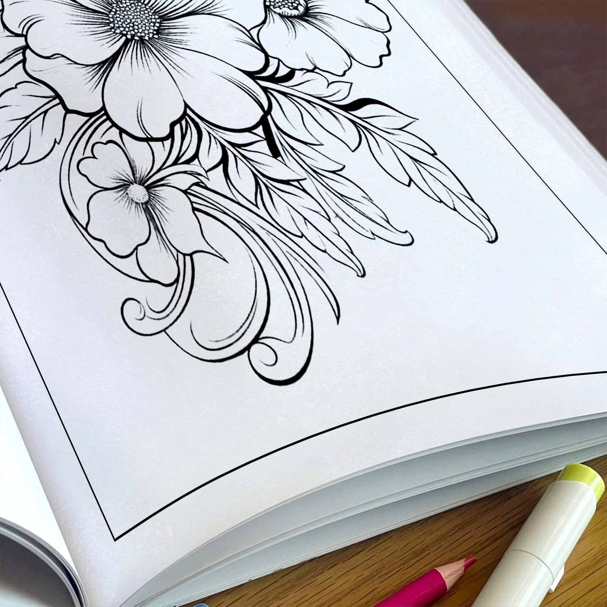 Mandala Flowers Coloring Pages – 48 Relaxing Floral Patterns for Adults to Color - image 5