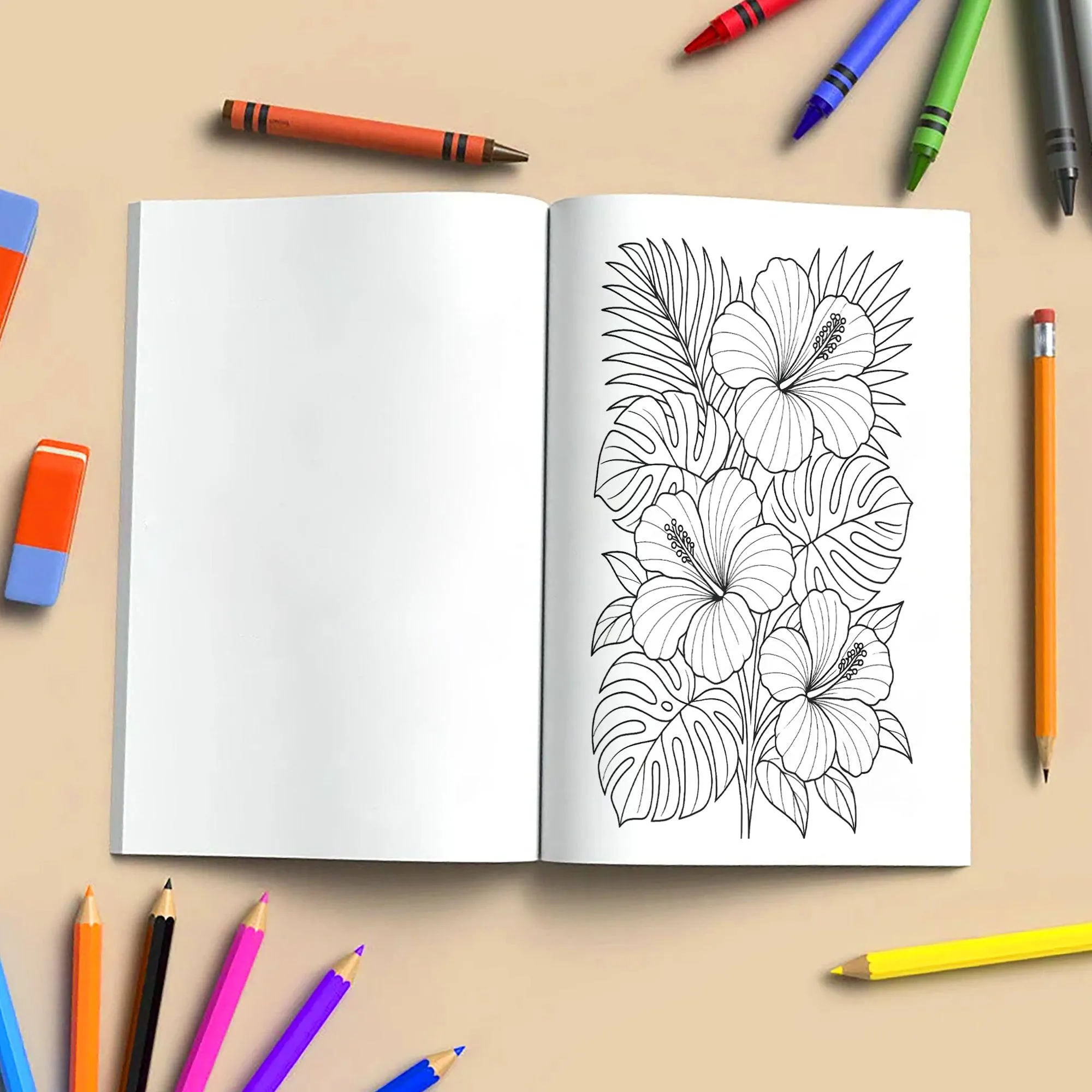 Bright Sunflower Garden Coloring Pages – 48 Cheerful Designs for Adults - image 5