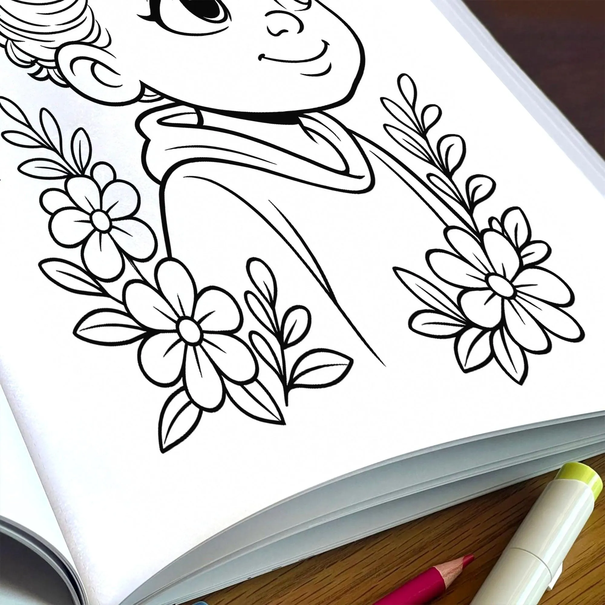 Little Royal Queens Coloring Pages – 48 Pages – Cute, Confident, Black Girl Magic – For Kids - image 7
