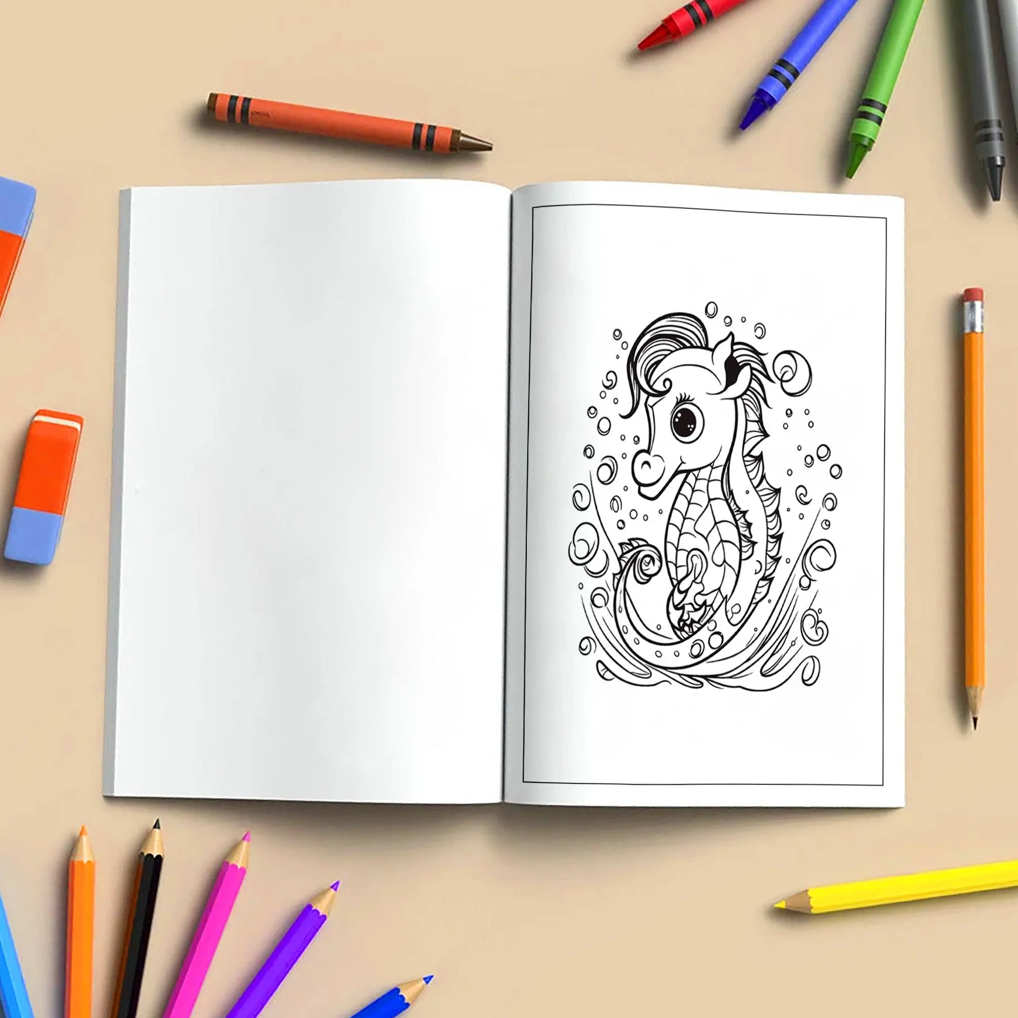 Ocean Friends of Hawaii Coloring Pages – 48 Fun Sea Life Designs for Kids - image 4