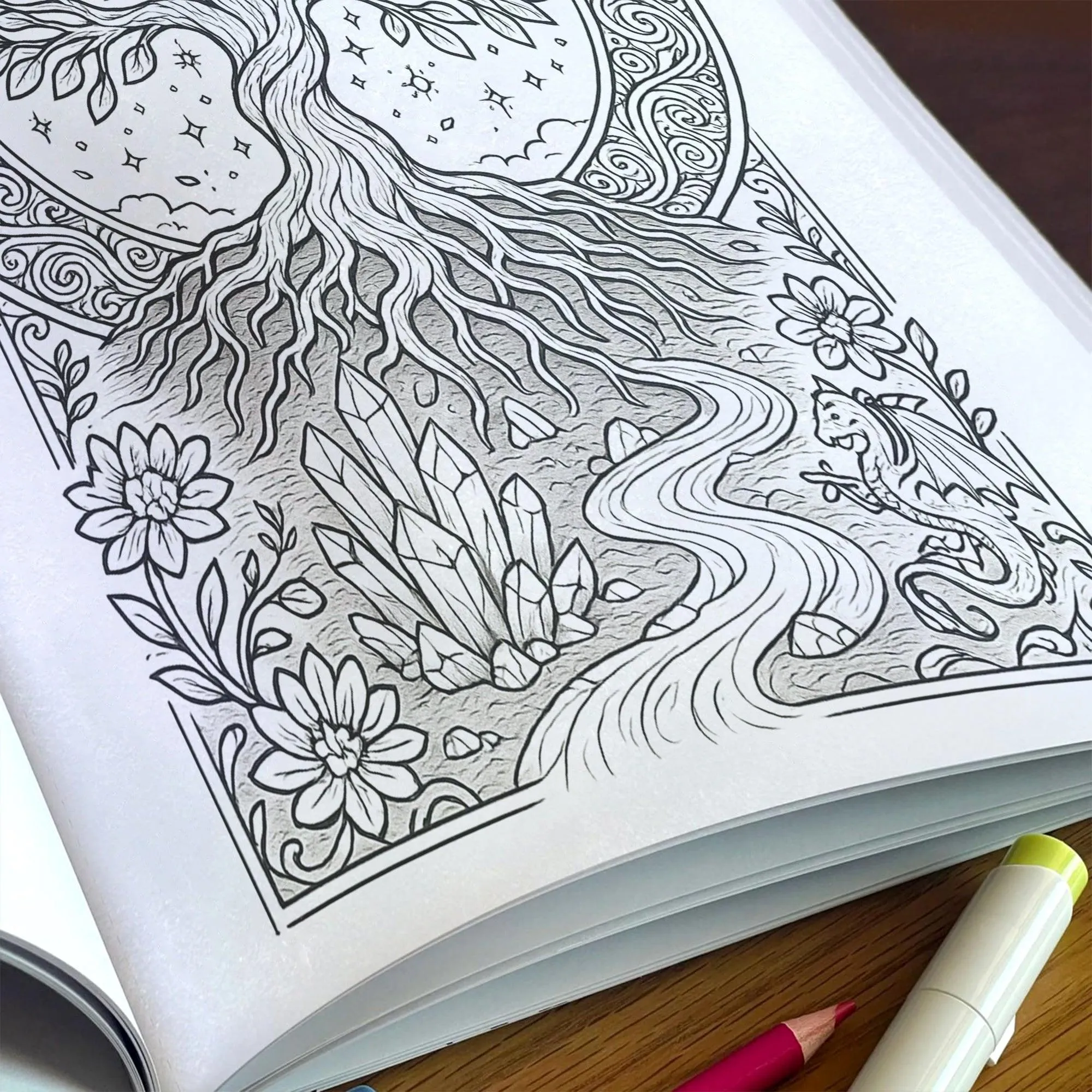 Tree of Life Mandala Coloring Book – Inspirational Nature Designs to Calm Your Mind - image 6