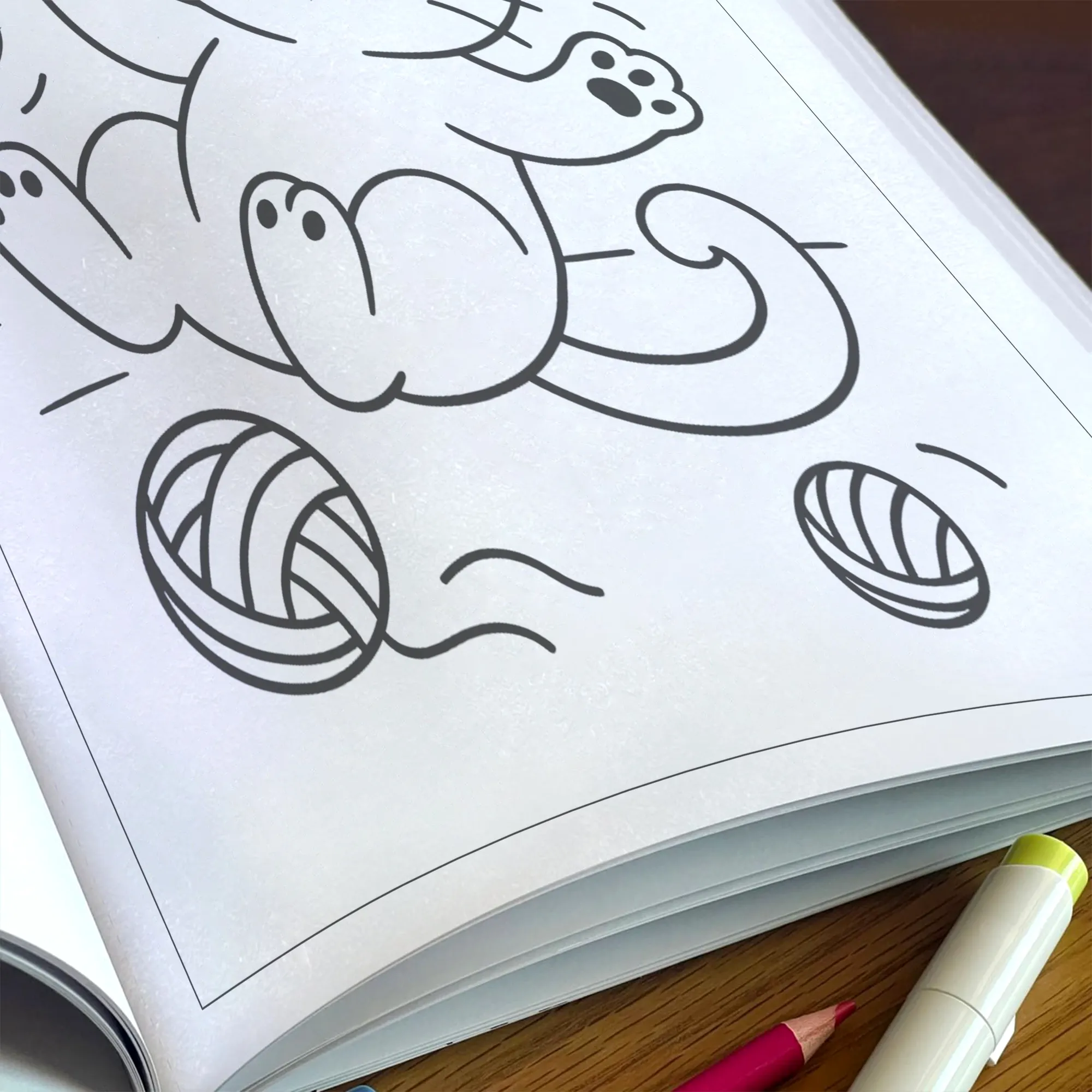 Playful Kittens Coloring Book – Cute and Funny Cats for All Ages - image 6