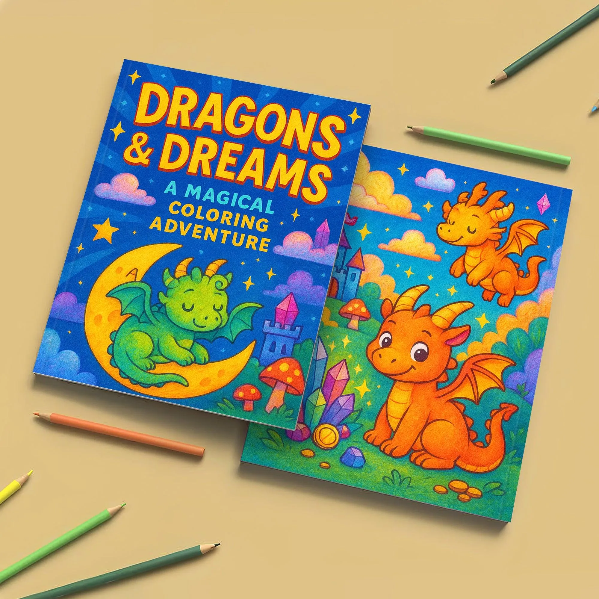 Dragons & Dreams Coloring Book - A Magical Coloring Adventure - image 7