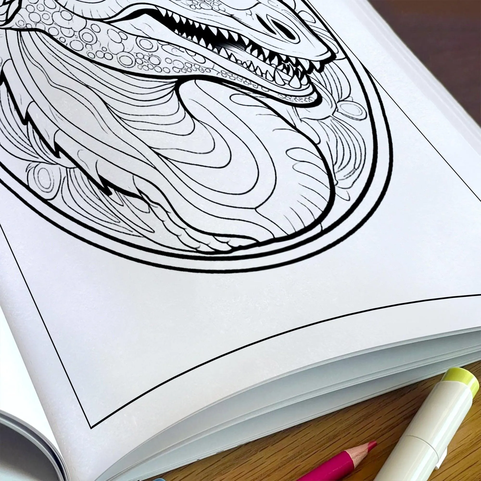 Prehistoric Mandalas Coloring Pages – 48 Intricate Dinosaur Designs for Adults - image 5