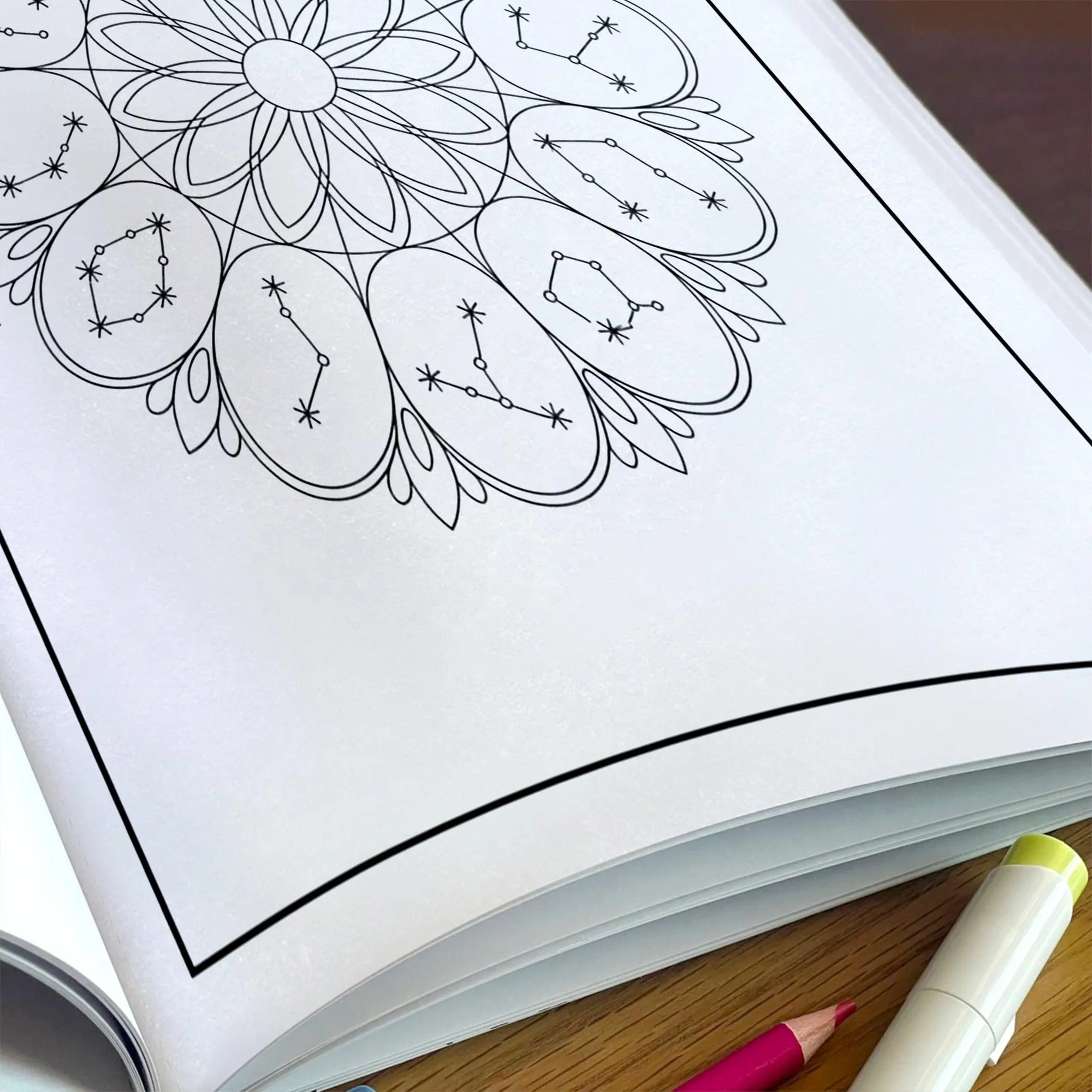 Zodiac Mandalas Coloring Pages – 48 Pages – Celestial Symbols & Constellation Designs for Adults - image 5