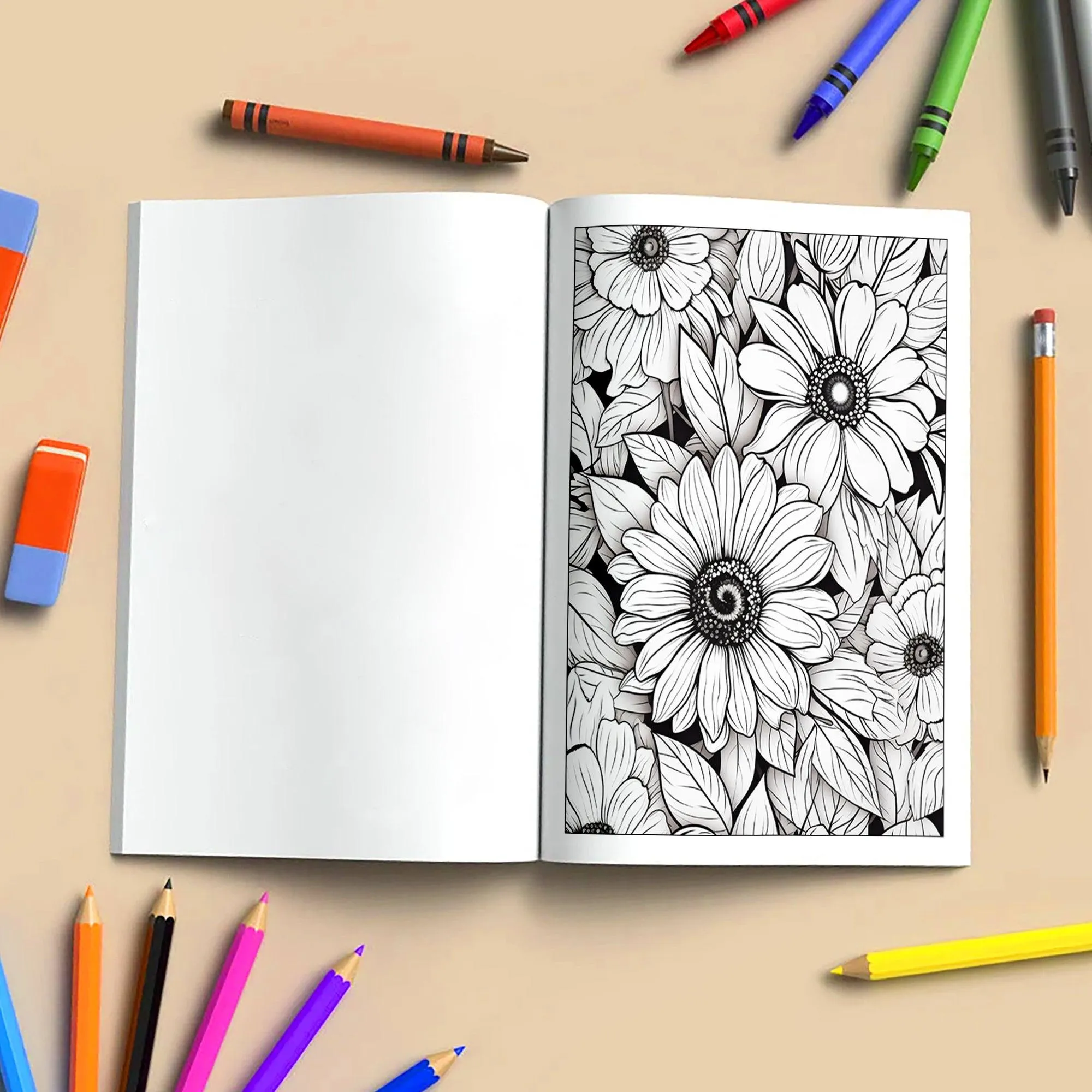 Petal Mandalas Coloring Pages – 48 Intricate Floral Zentangle Designs for Adults - image 4