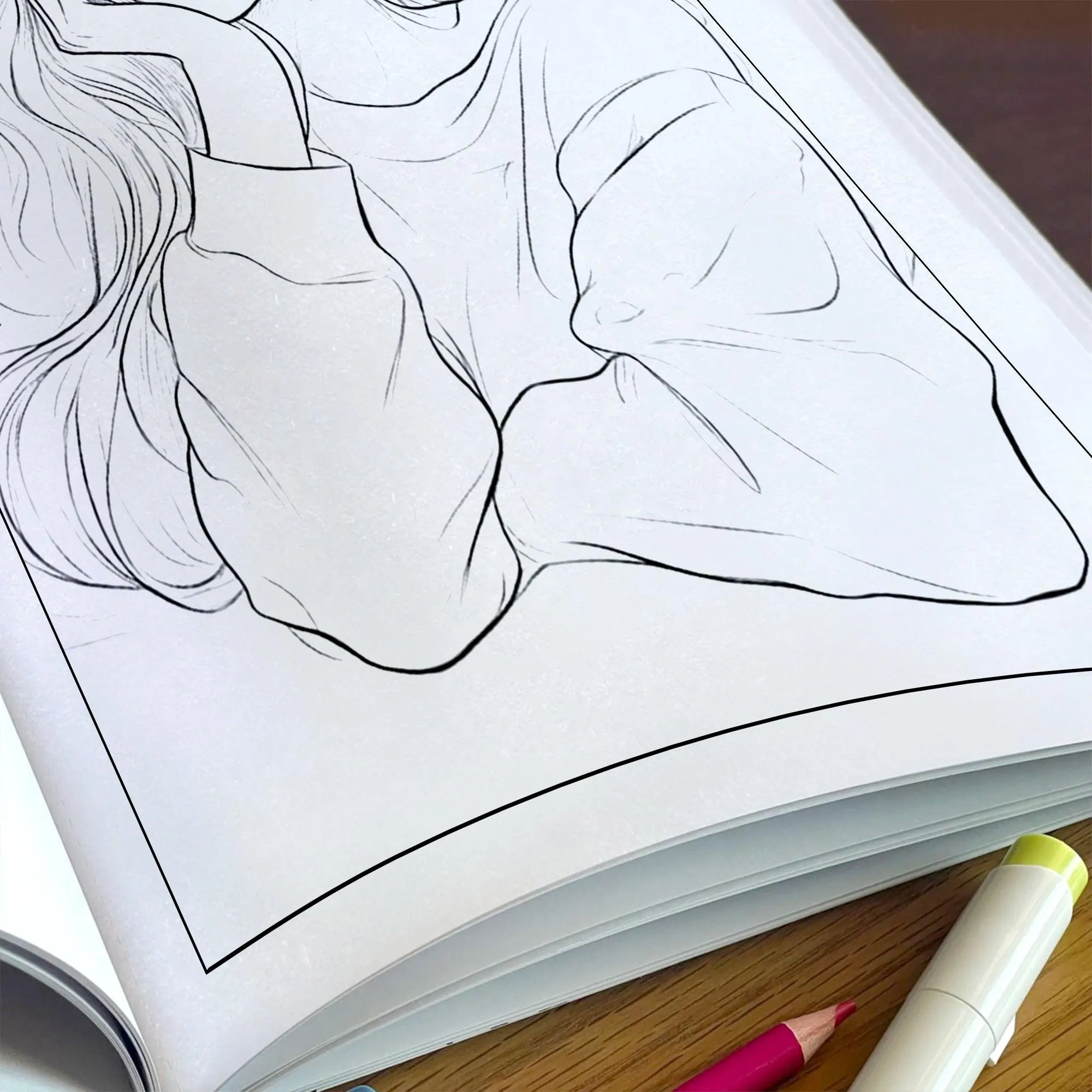 Cozy Charm Coloring Pages – 48 Relaxing Portrait Designs for Adults - image 5