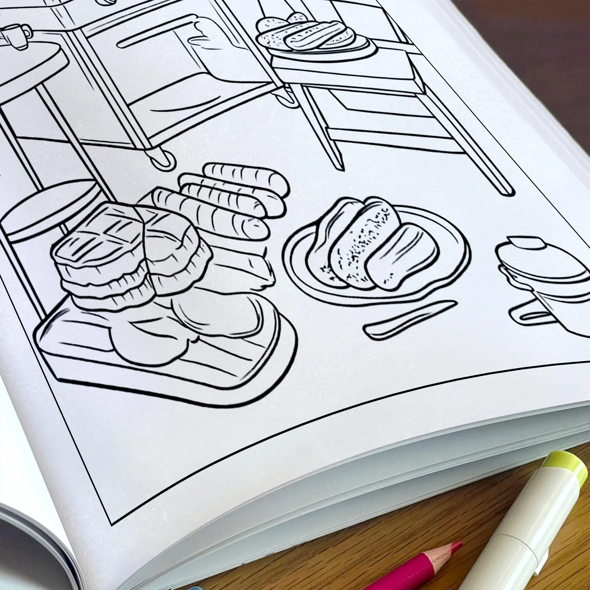 Aloha Spirit Hawaiian Coloring Pages – 48 Pages – Cute Island Life, Palm Trees, Surfboards – For Kids - image 5