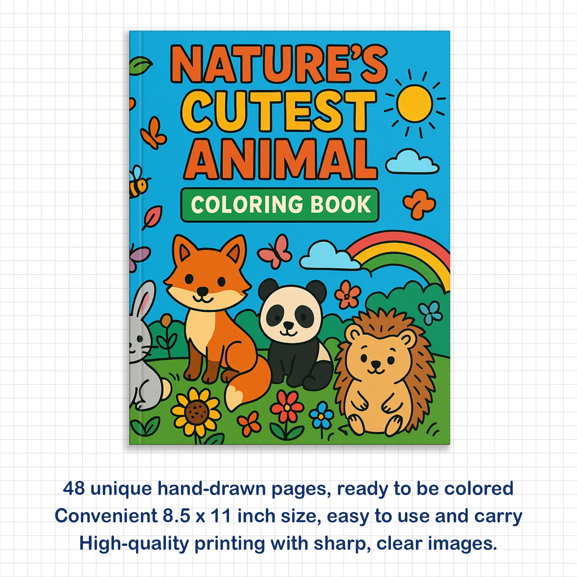 Nature’s Cutest Animal Coloring Pages for Kids – 48 Easy & Fun Designs - image 4