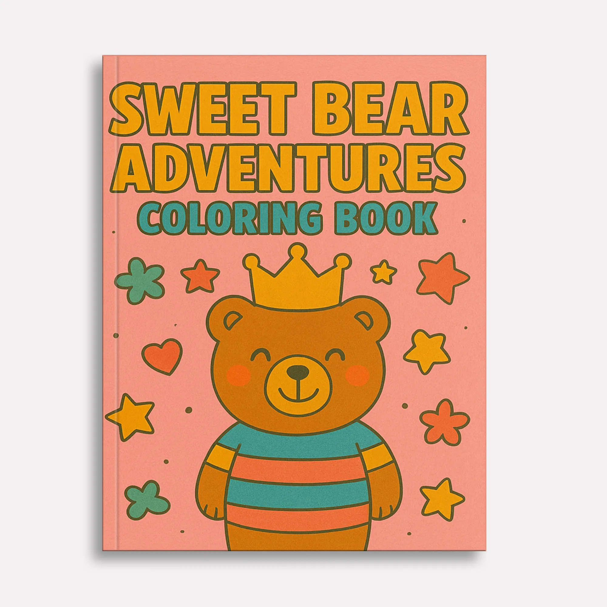 Sweet Bear Adventures – Animal Coloring Pages – 48 Pages – Playful, Gentle, Woodland Fun – For Kids - image 2