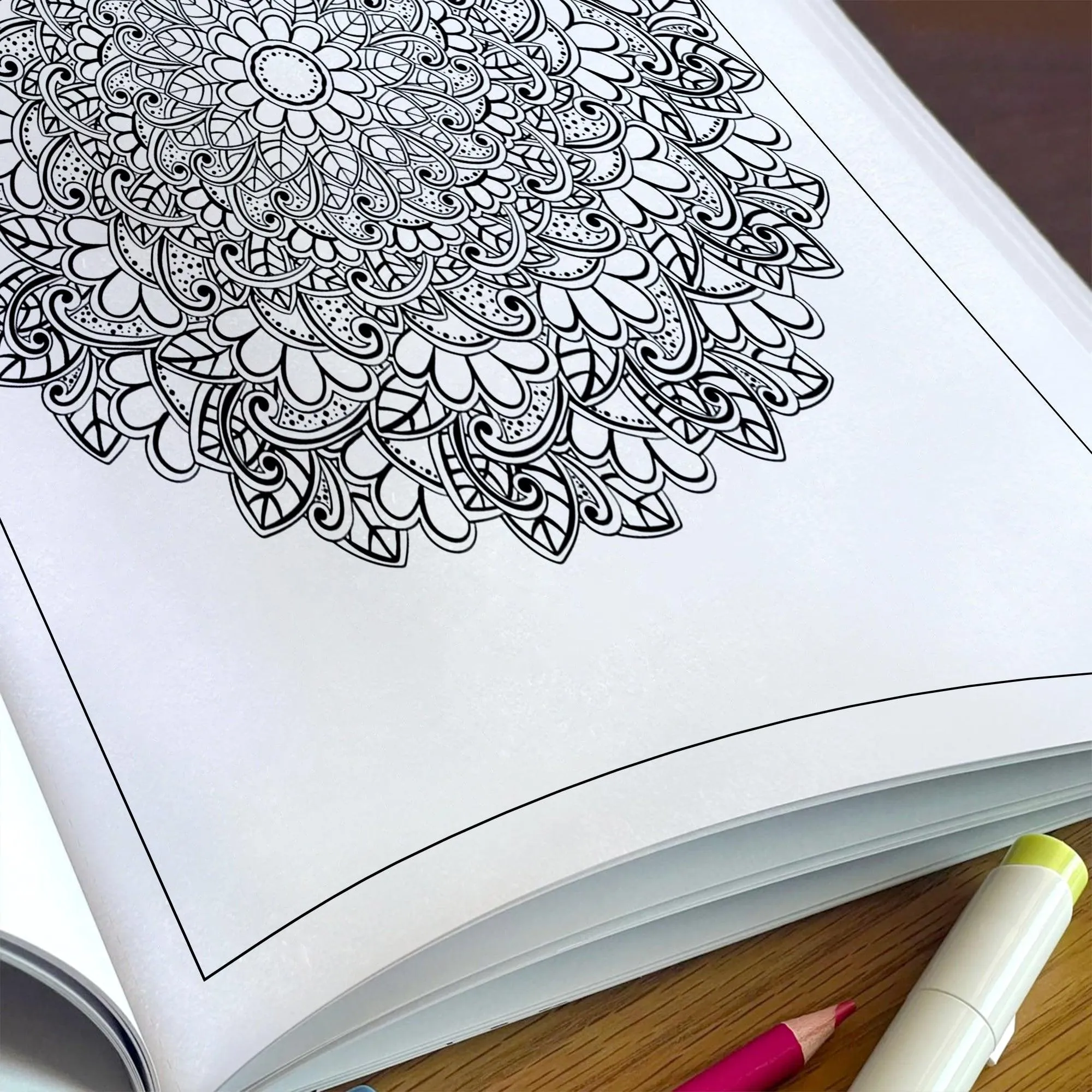 Ornate Harmony Mandala Coloring Pages – 48 Relaxing Designs for Adults - image 5