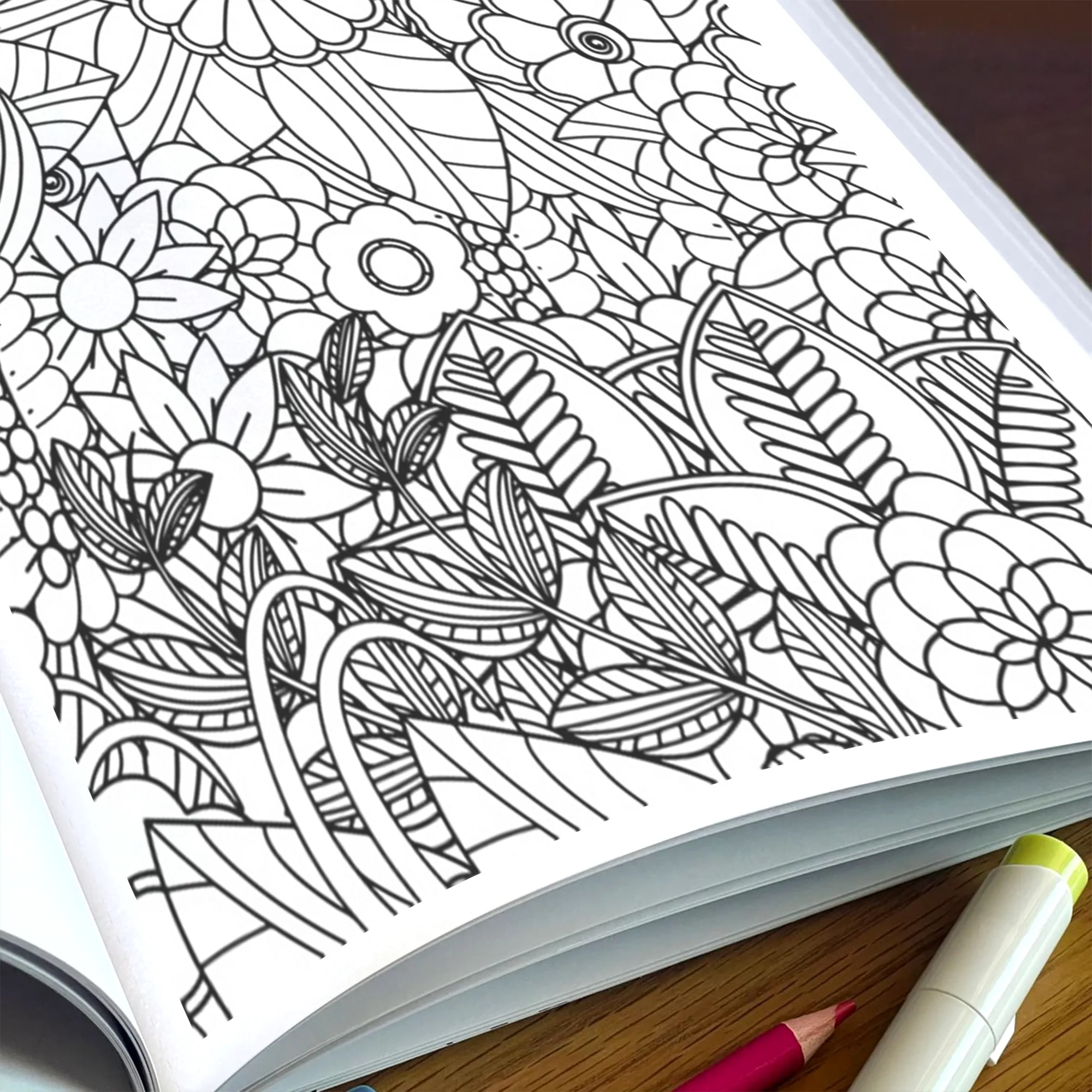 Floral Maze Coloring Pages – 48 Intricate Flower Pattern Designs for Adults - image 5