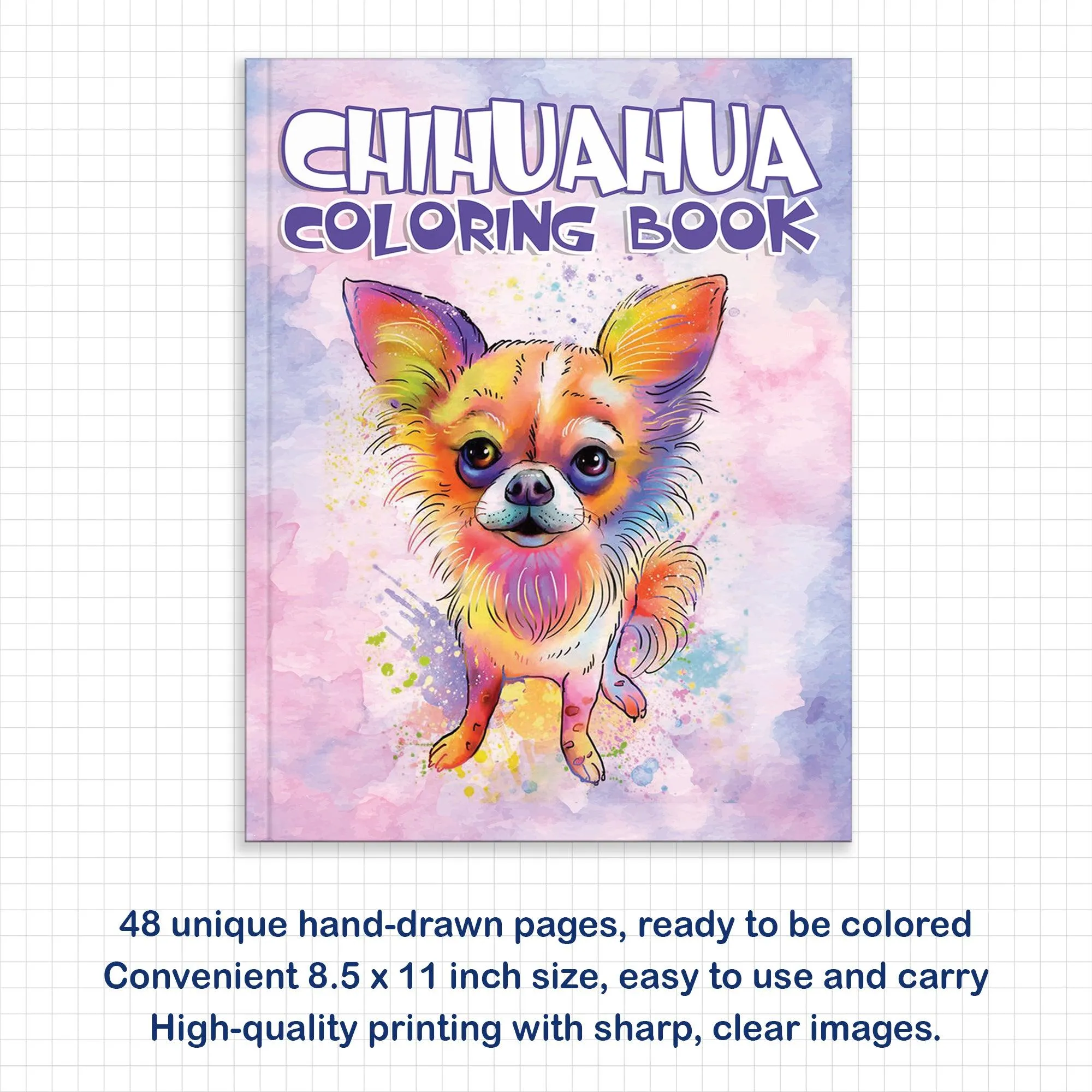 Chihuahua Love – Relaxing Coloring Book for Dog Fans of All Ages - image 3