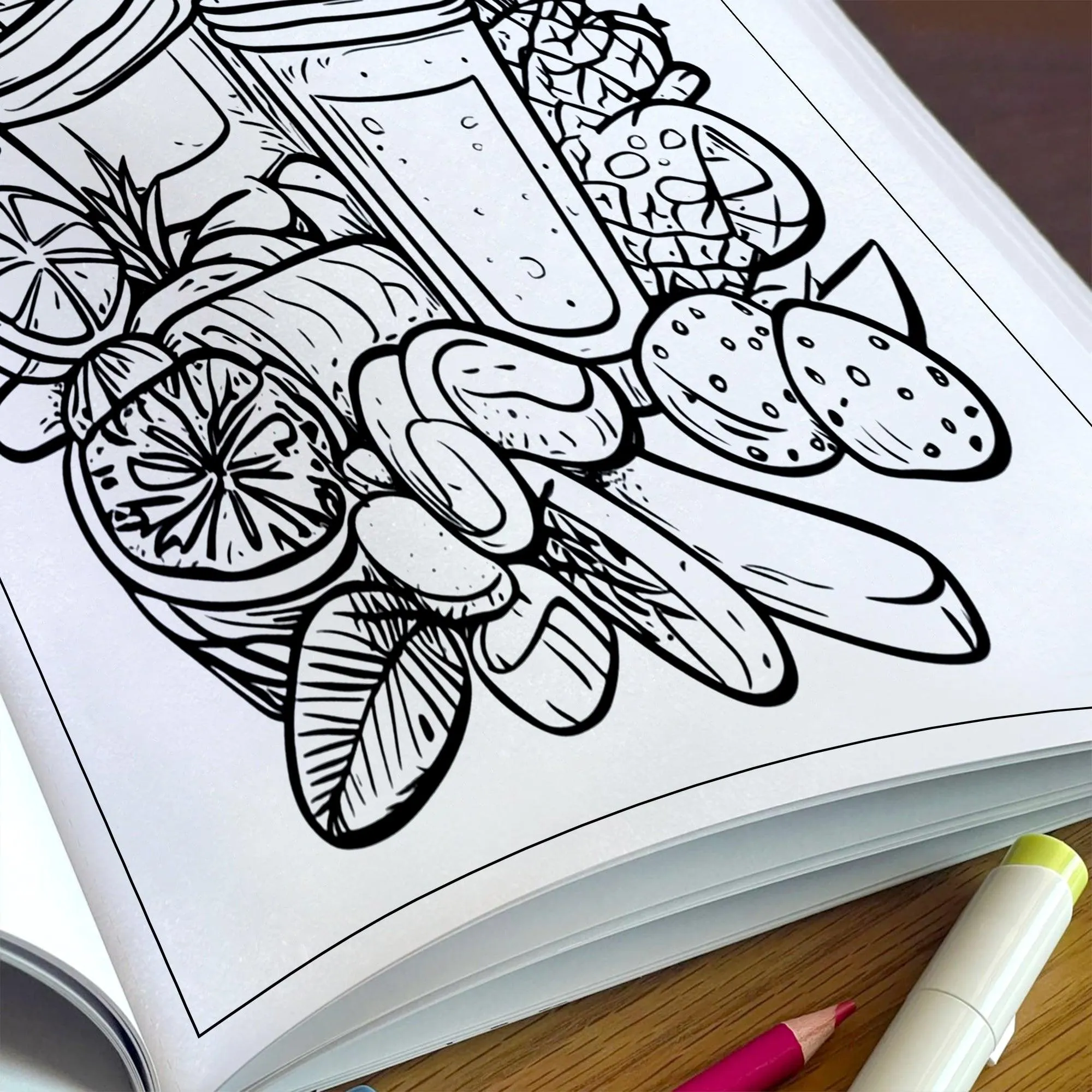 Hawaii Vibes Coloring Pages – 48 Fun and Scenic Beach Designs for Adults - image 5