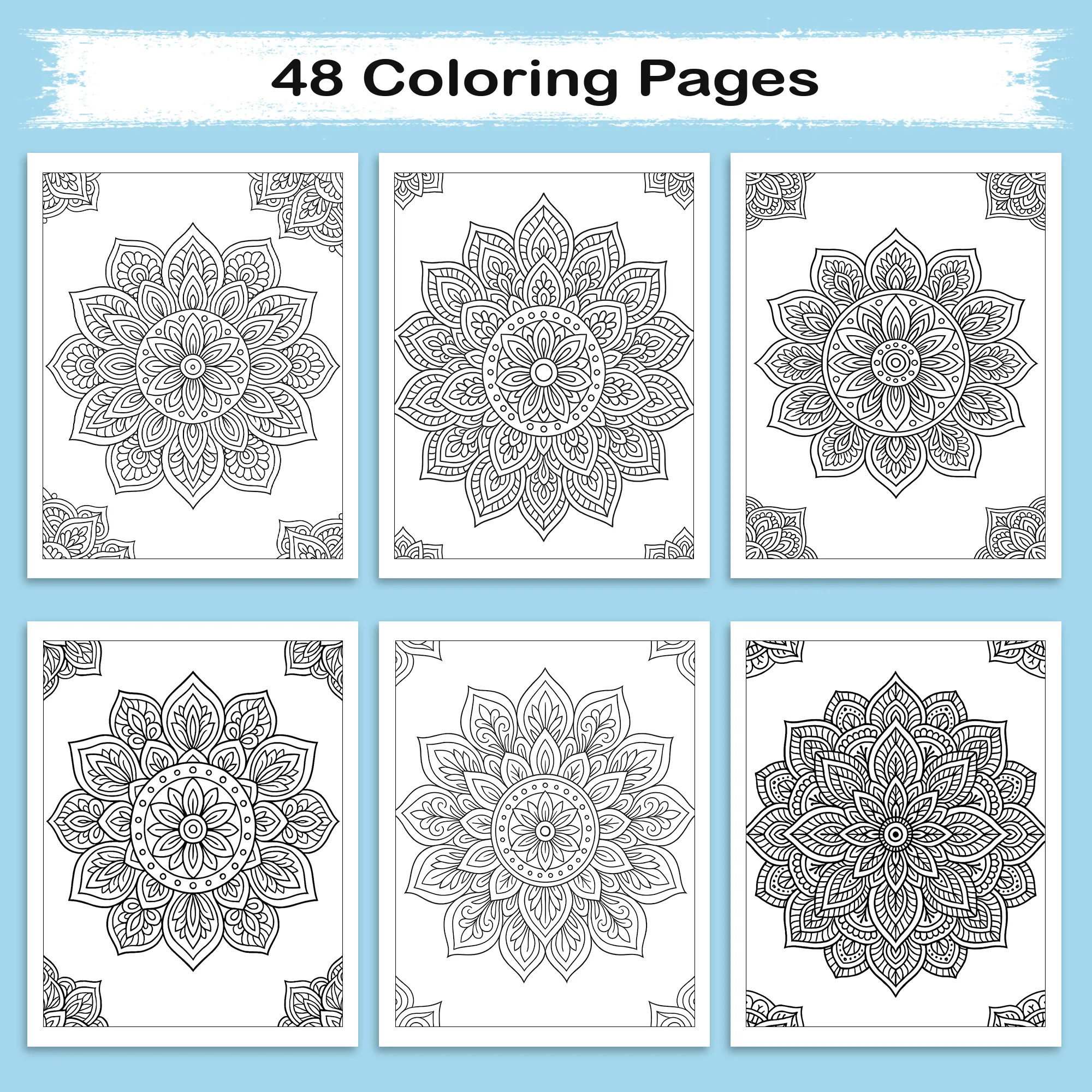Mandala Coloring Book - Relaxing and Intricate Designs to Color - image 4