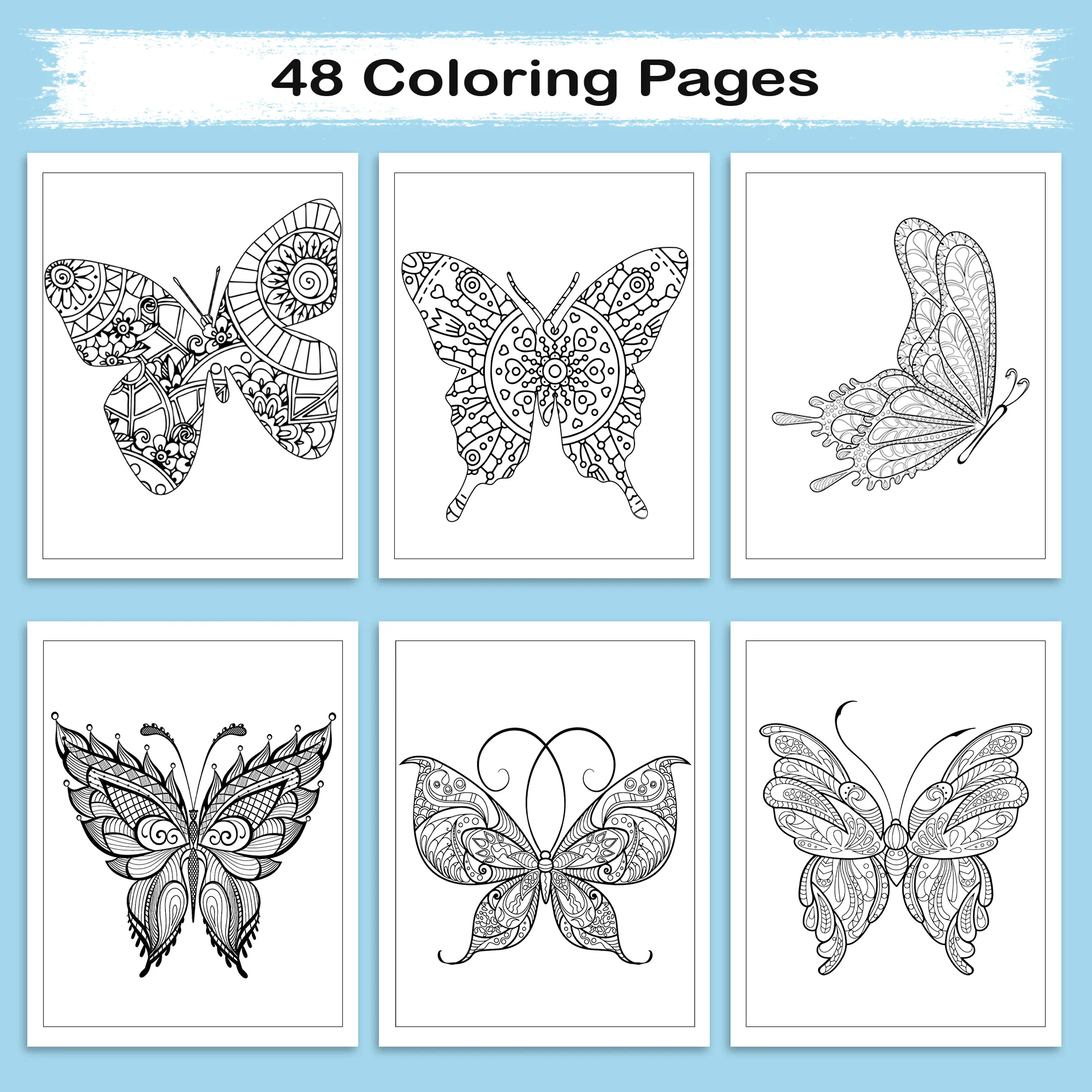 Beautiful Butterfly Coloring Book – Perfect Gift for Butterfly Lovers - image 4
