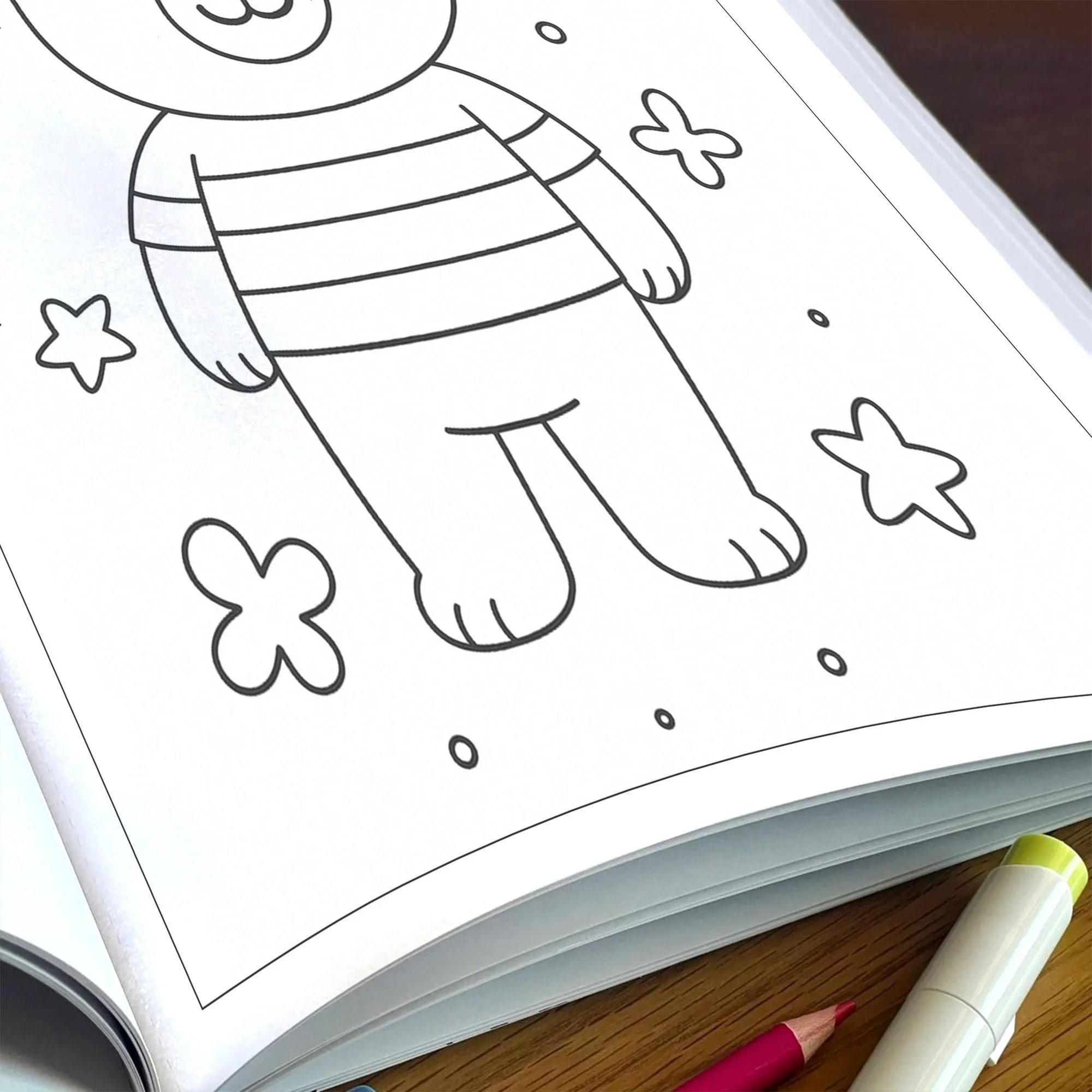 Sweet Bear Adventures – Animal Coloring Pages – 48 Pages – Playful, Gentle, Woodland Fun – For Kids - image 6