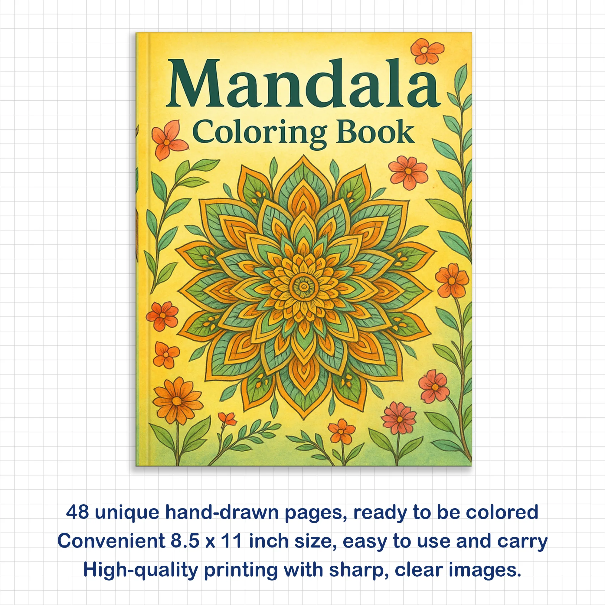 Mandala Coloring Book - Beautiful Circular Patterns for Stress Relief - image 3
