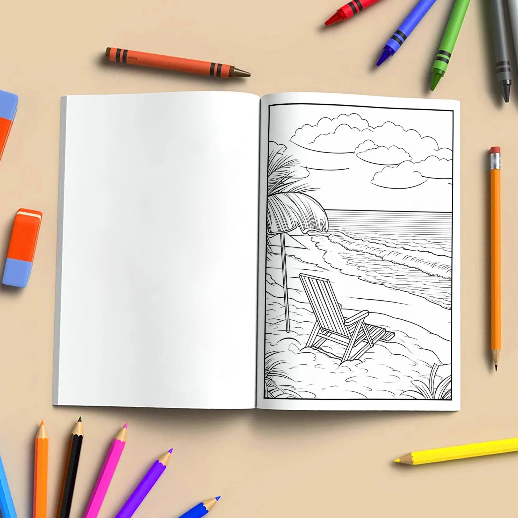 Sun & Sand Hawaii Coloring Pages – 48 Tropical Summer Activities for Kids - image 4