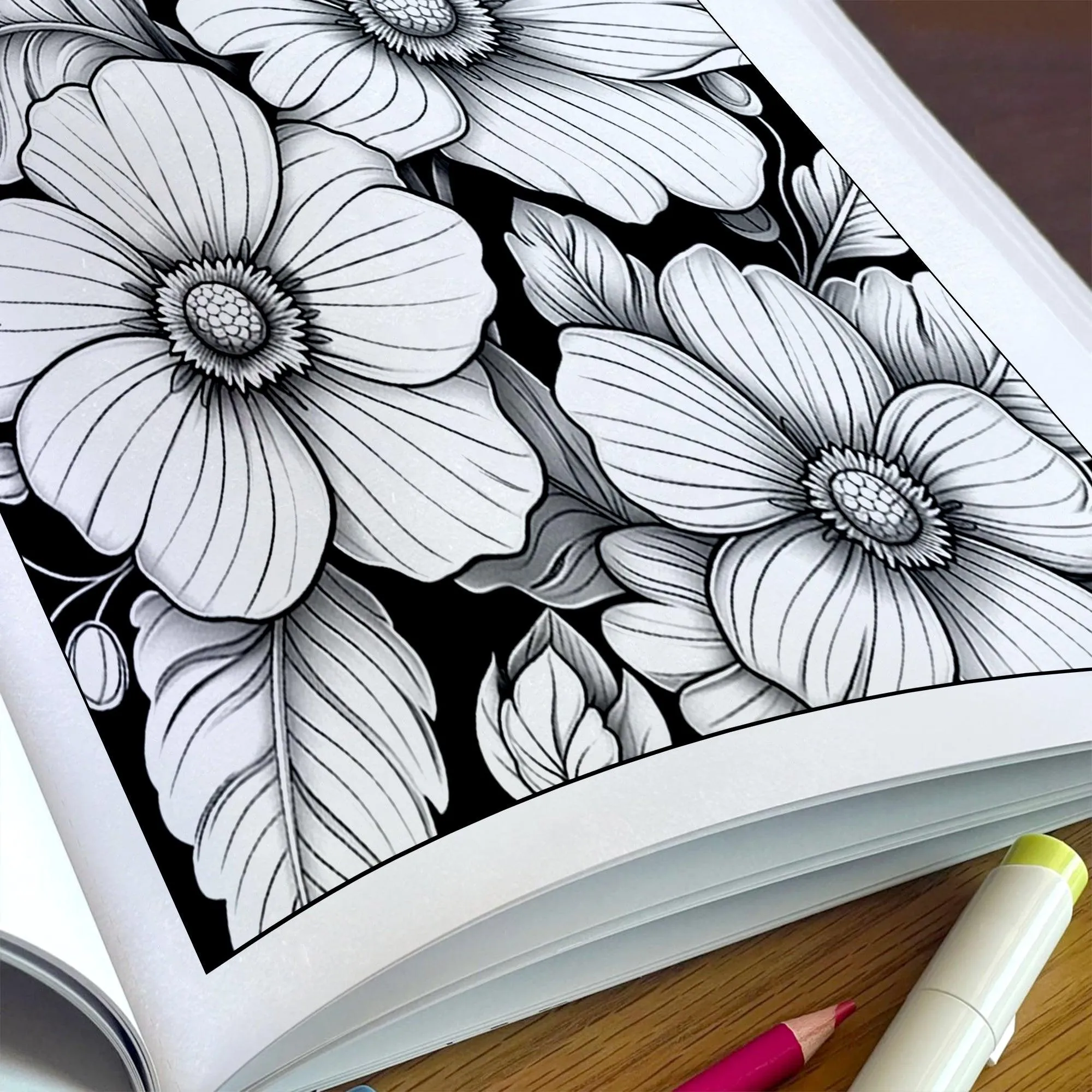 Blooming Petals Mandala Coloring Pages – 48 Detailed Flower Patterns for Adults - image 5