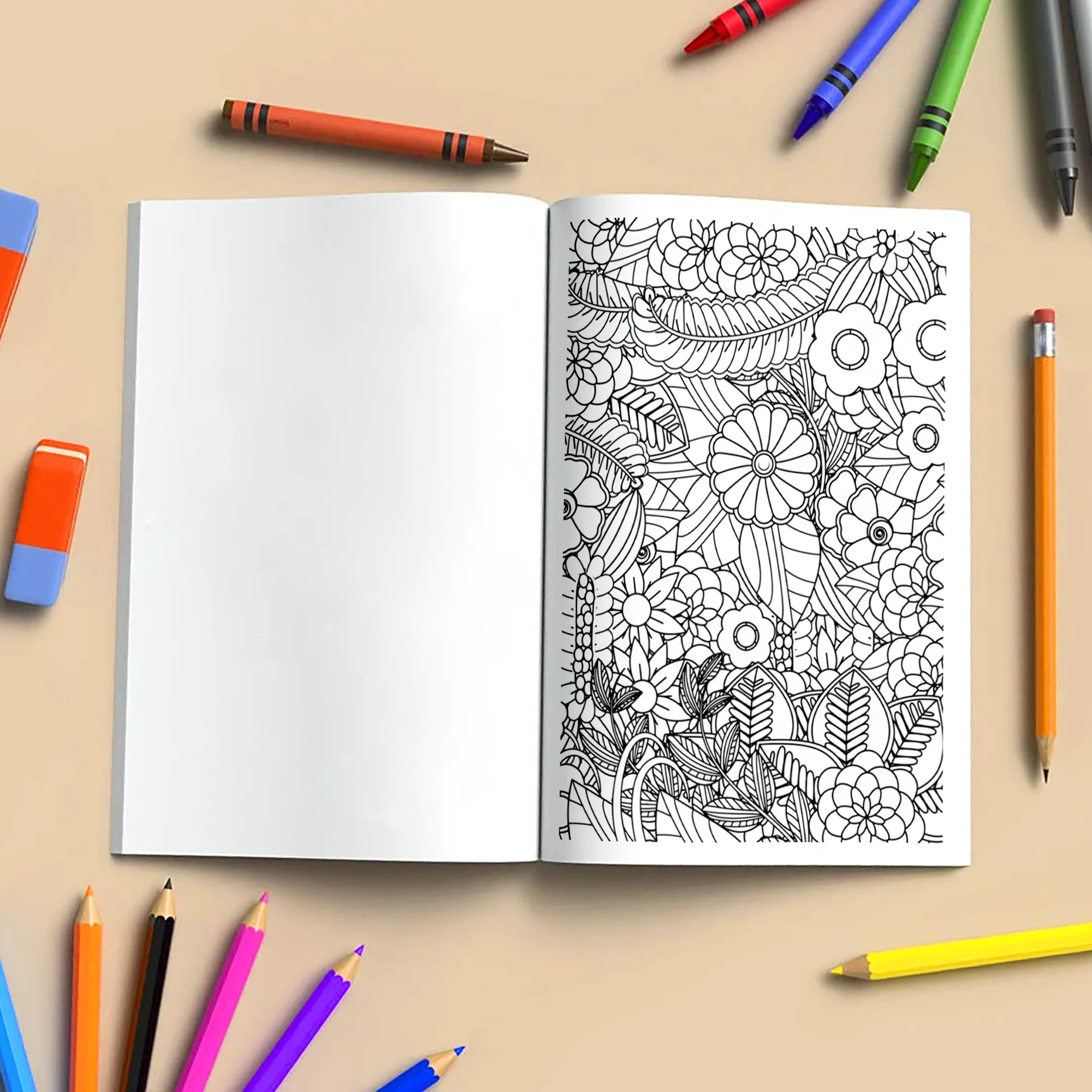 Floral Maze Coloring Pages – 48 Intricate Flower Pattern Designs for Adults - image 4