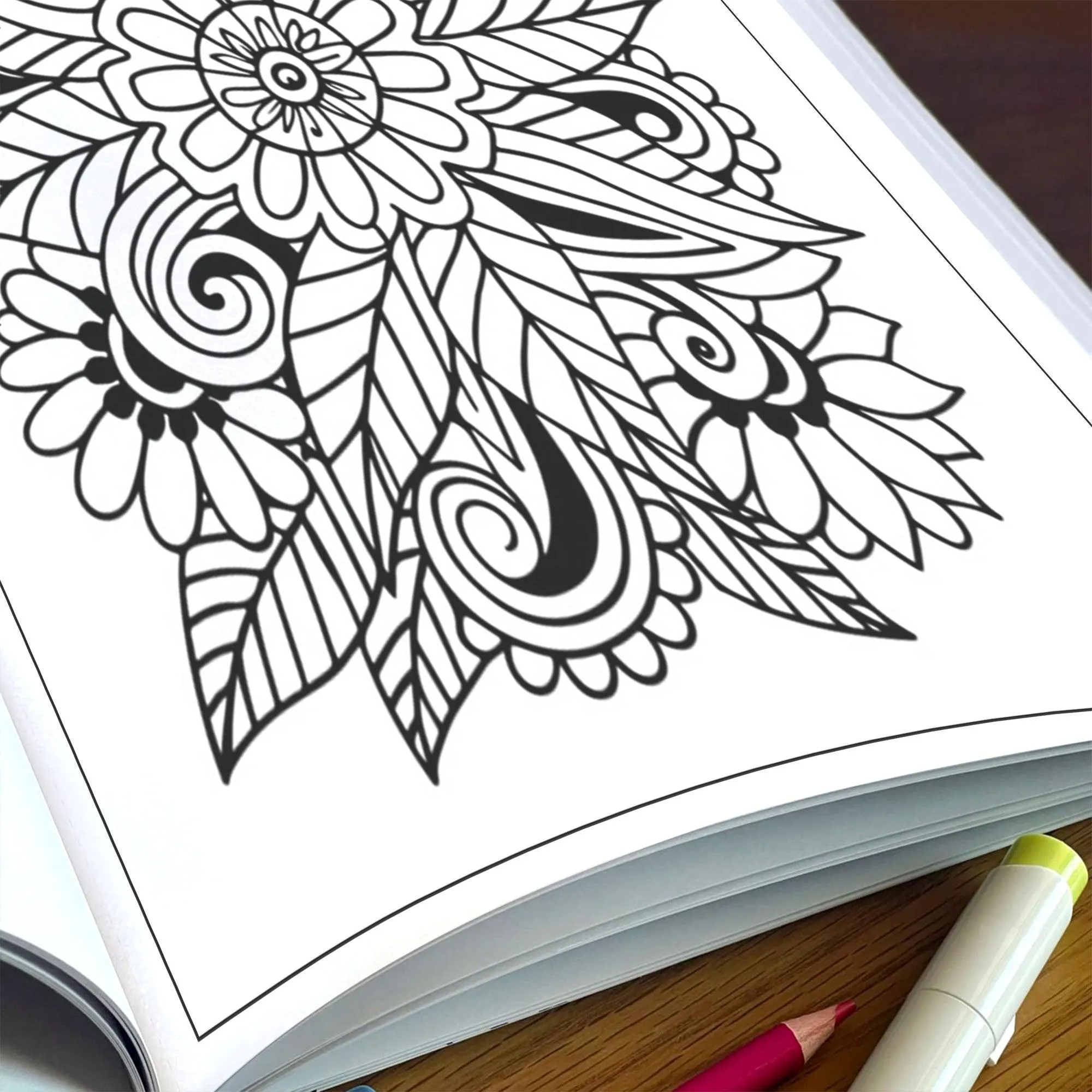 Peaceful Petals - Mandala Coloring Pages – 48 Relaxing Mandala Designs for Adults - image 5