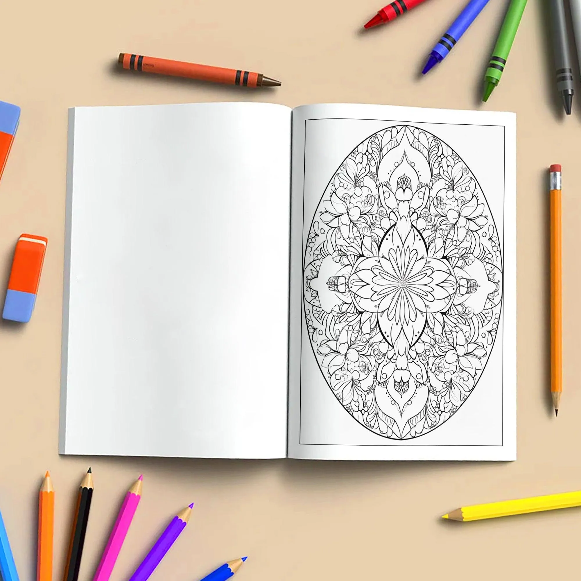 Easter Egg Mandala Coloring Pages – 48 Spring Designs for Adults - image 4