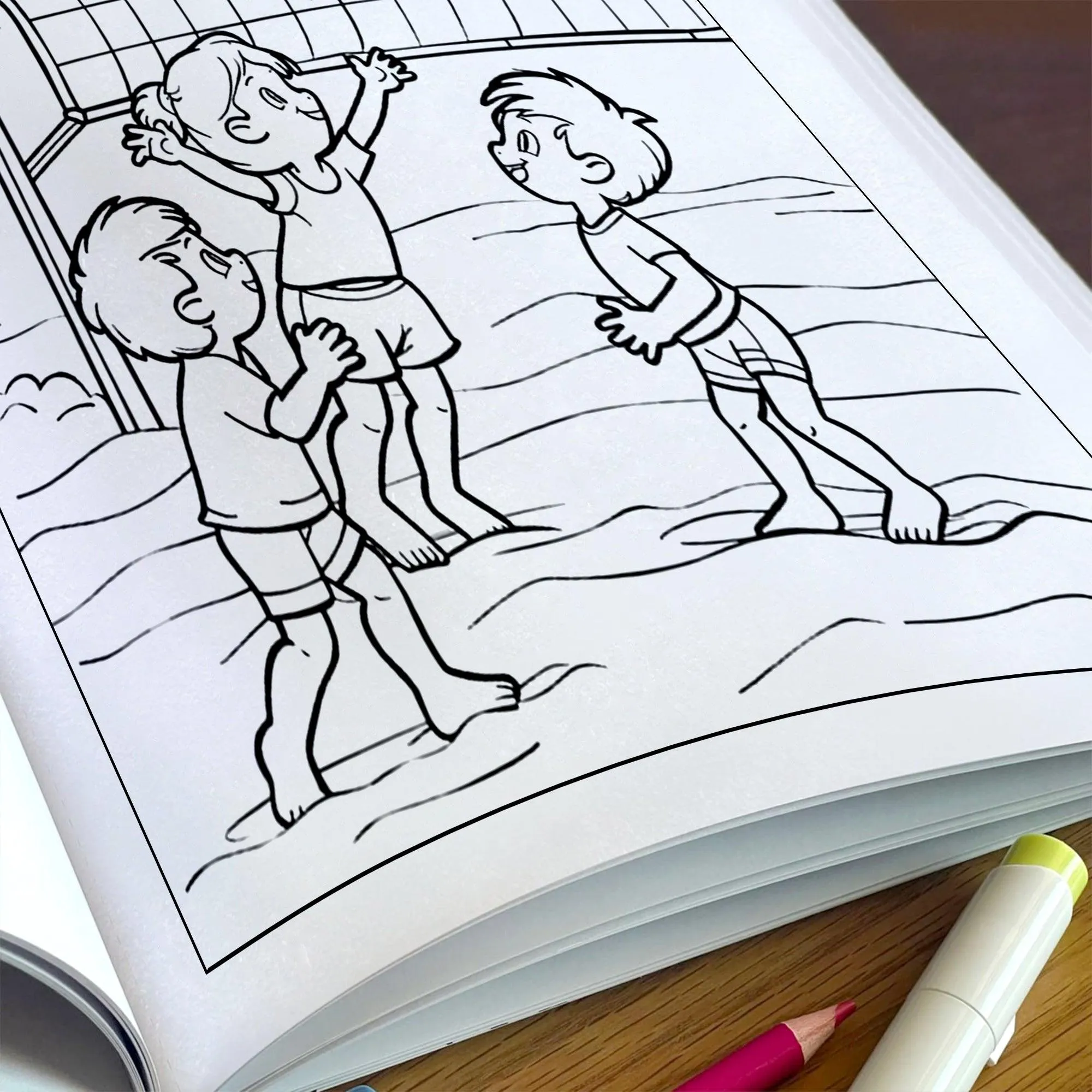 Hawaii Summer Fun Coloring Pages – 48 Beach Activities and Island Adventures for Kids - image 5