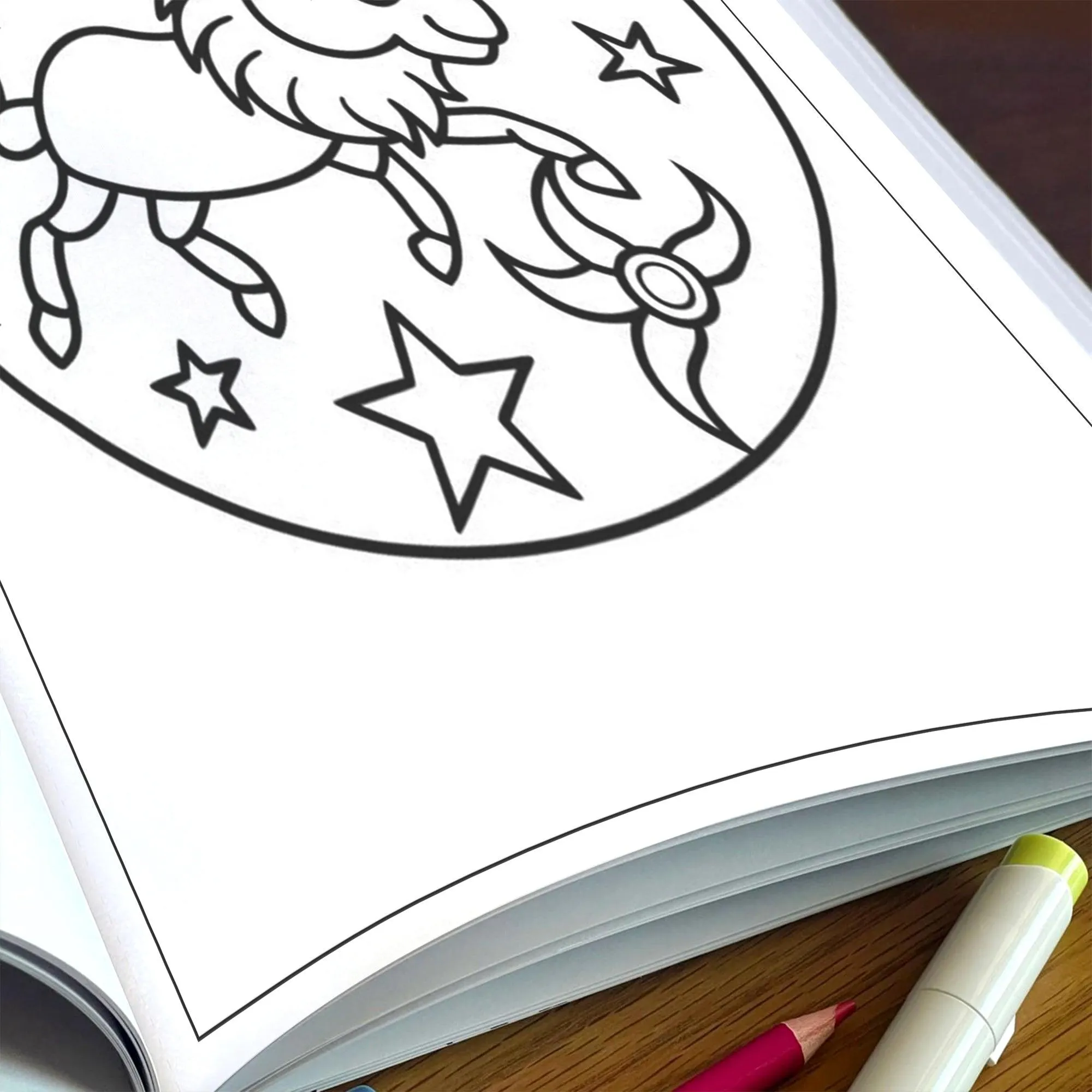 Mandala Zodiac Realms – Astrology Coloring Pages – 48 Pages – Sacred Circles, Horoscope Symbols – For Adults - image 5