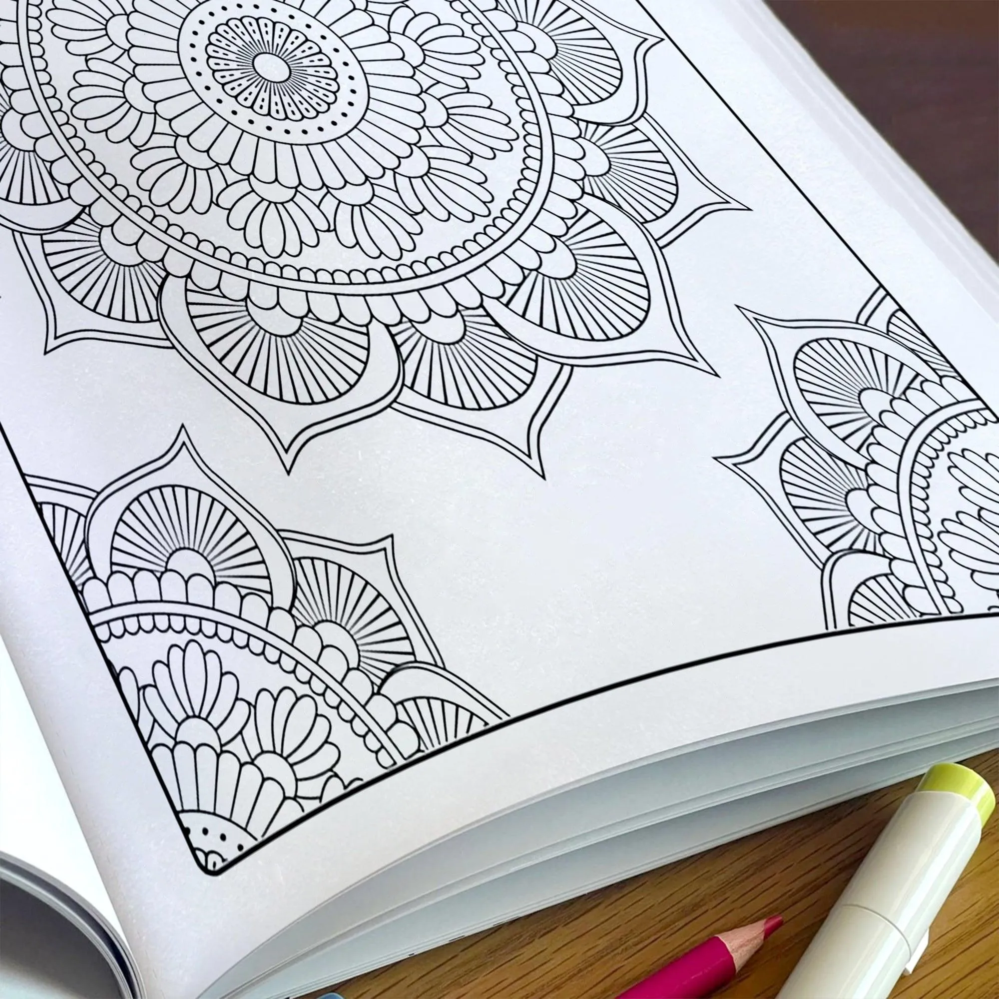 Petal Mandalas – Mandala Coloring Pages – 48 Pages – Intricate, Symmetrical, Nature-Inspired – For Adults - image 5