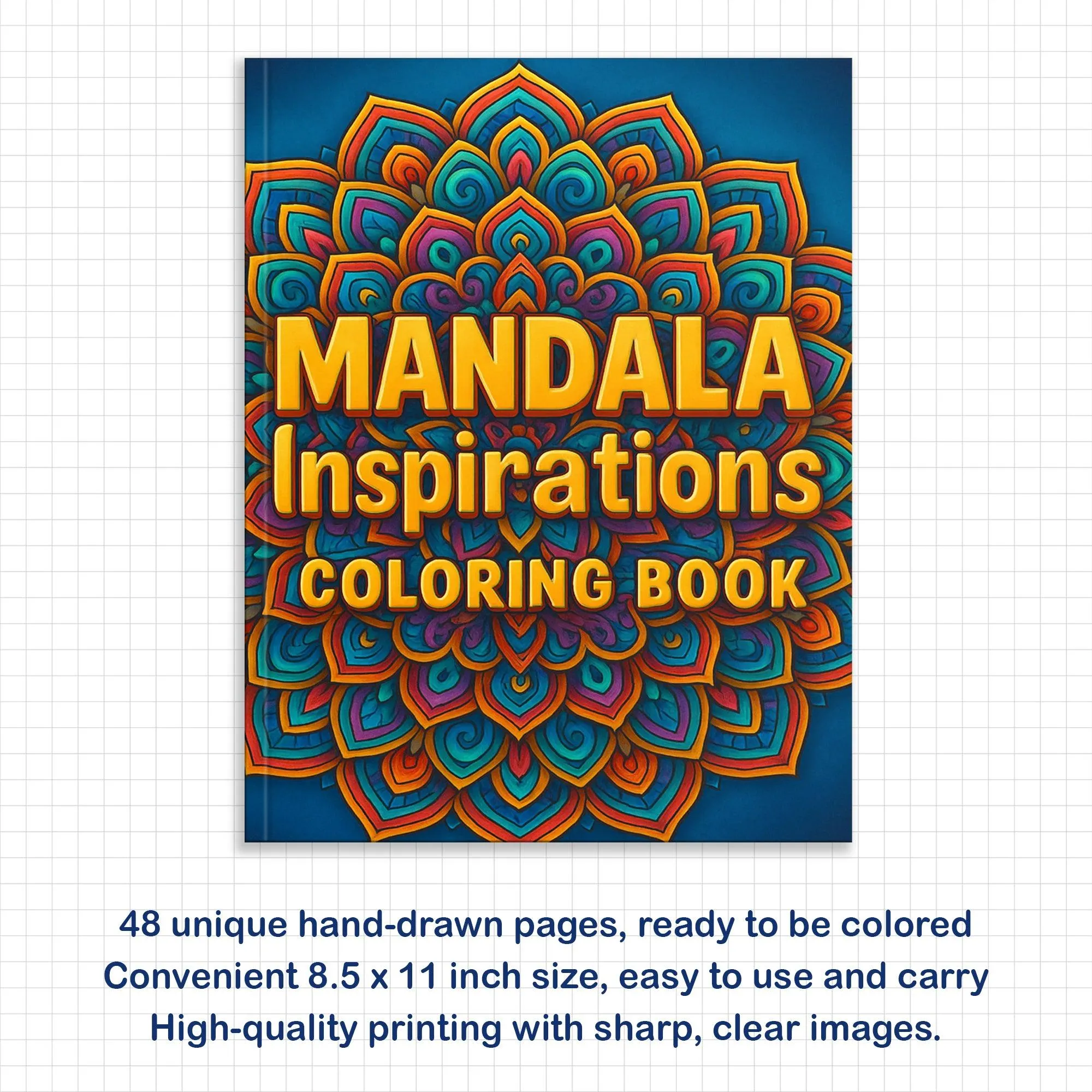 Mandala Inspirations Coloring Pages – 48 Empowering Quotes for Adults - image 3