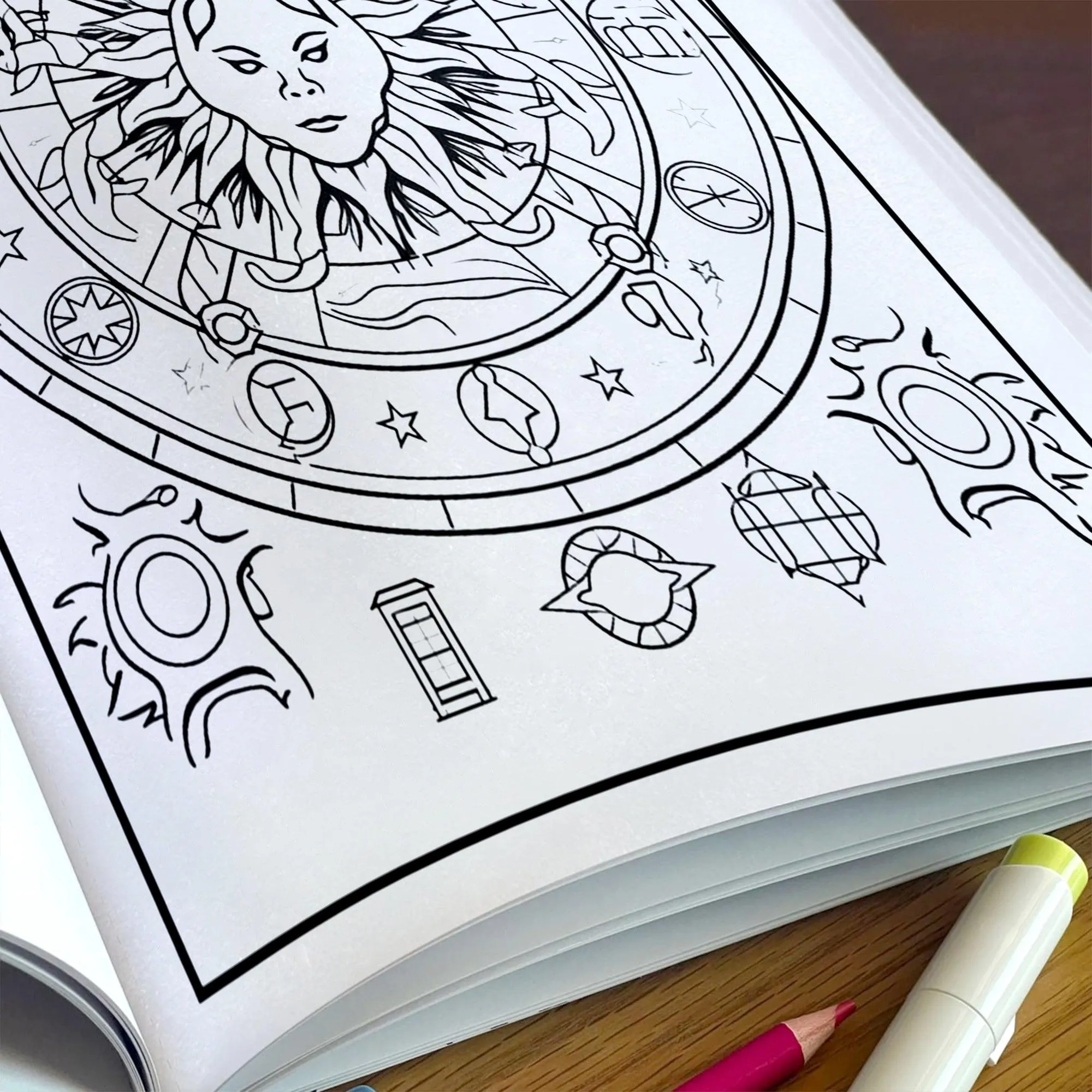 Zodiac Harmony Coloring Pages – 48 Pages – 12 Star Signs, Celestial Art, Spiritual Vibes – For Adults - image 5