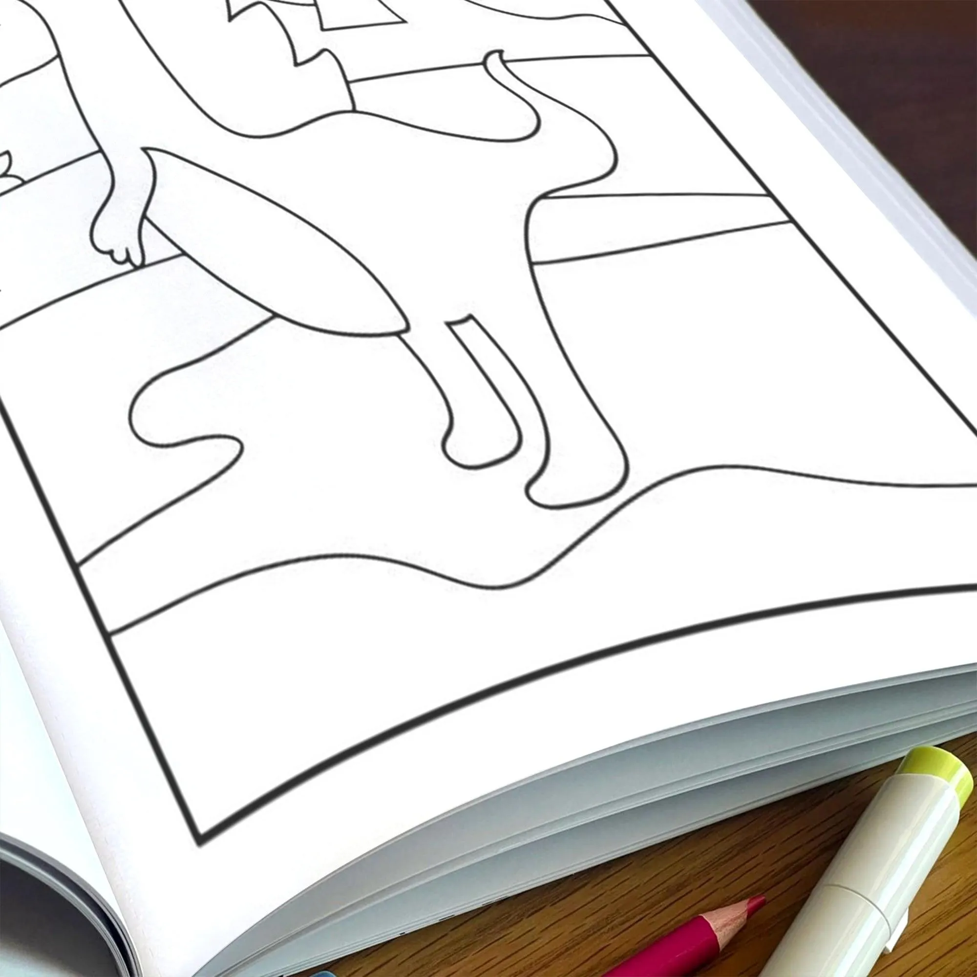 Smiley Dinosaurs Coloring Pages – 48 Joyful, Easy-to-Color Dinosaur Designs – For Kids - image 5