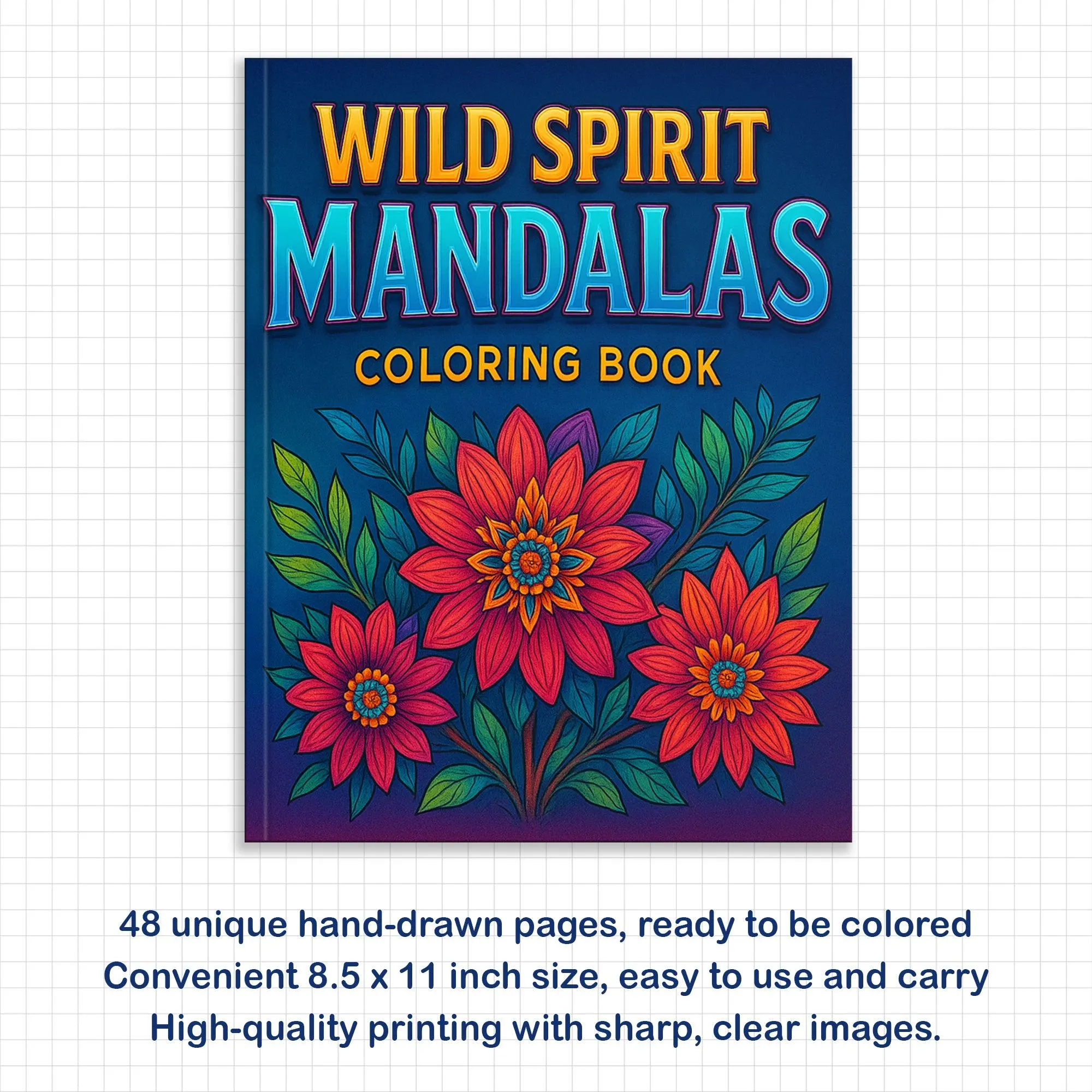 Wild Spirit Mandalas Coloring Pages – 48 Animal-Inspired Patterns for Adults - image 3