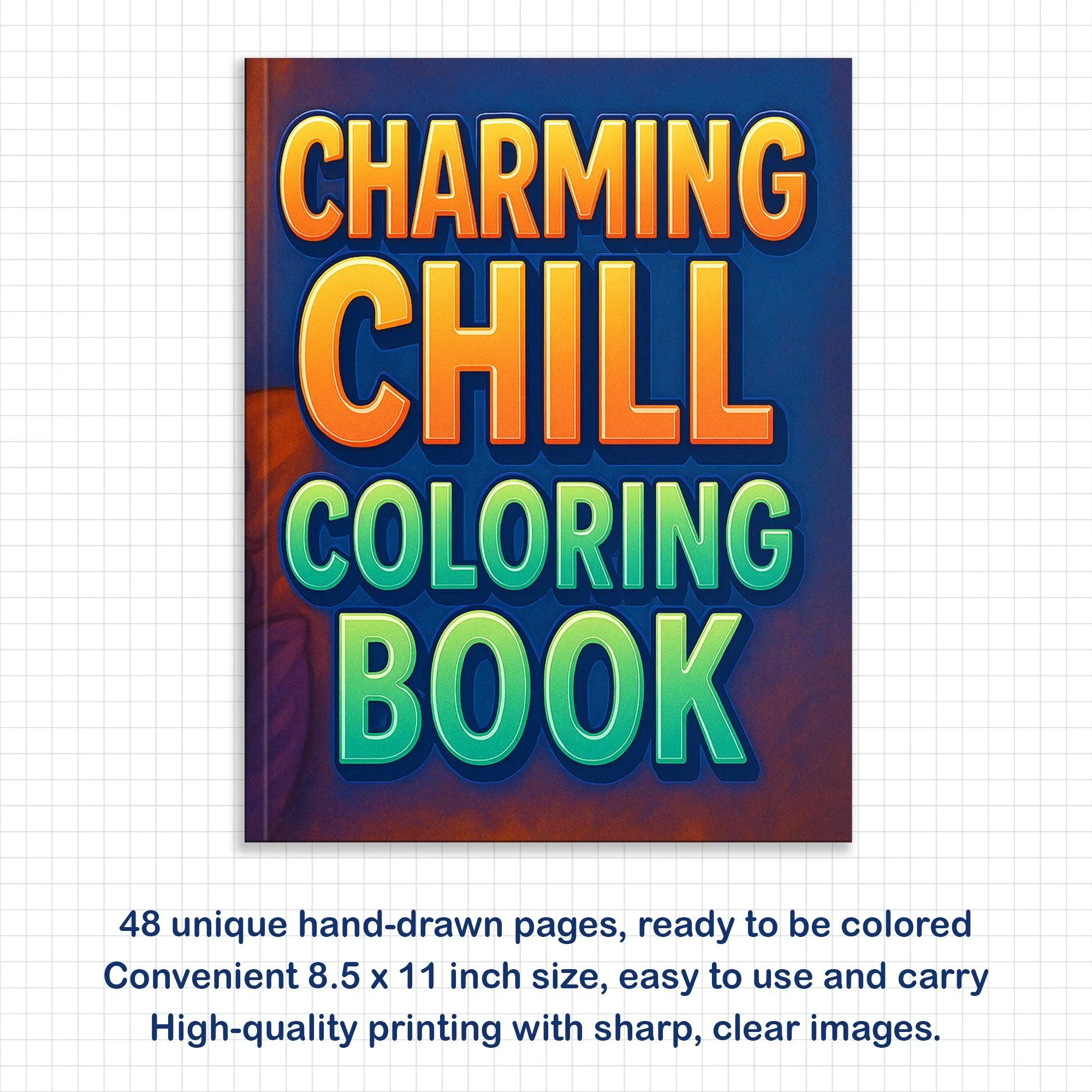 Charming Chill Coloring Pages – 48 Cozy Fashion-Inspired Designs for Adults - image 3