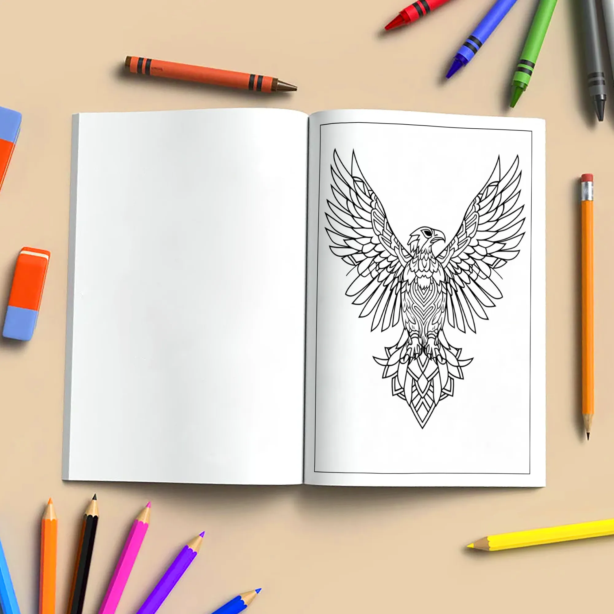 Spirit of the Wild Coloring Pages – 48 Animal Mandala Designs for Adults - image 4
