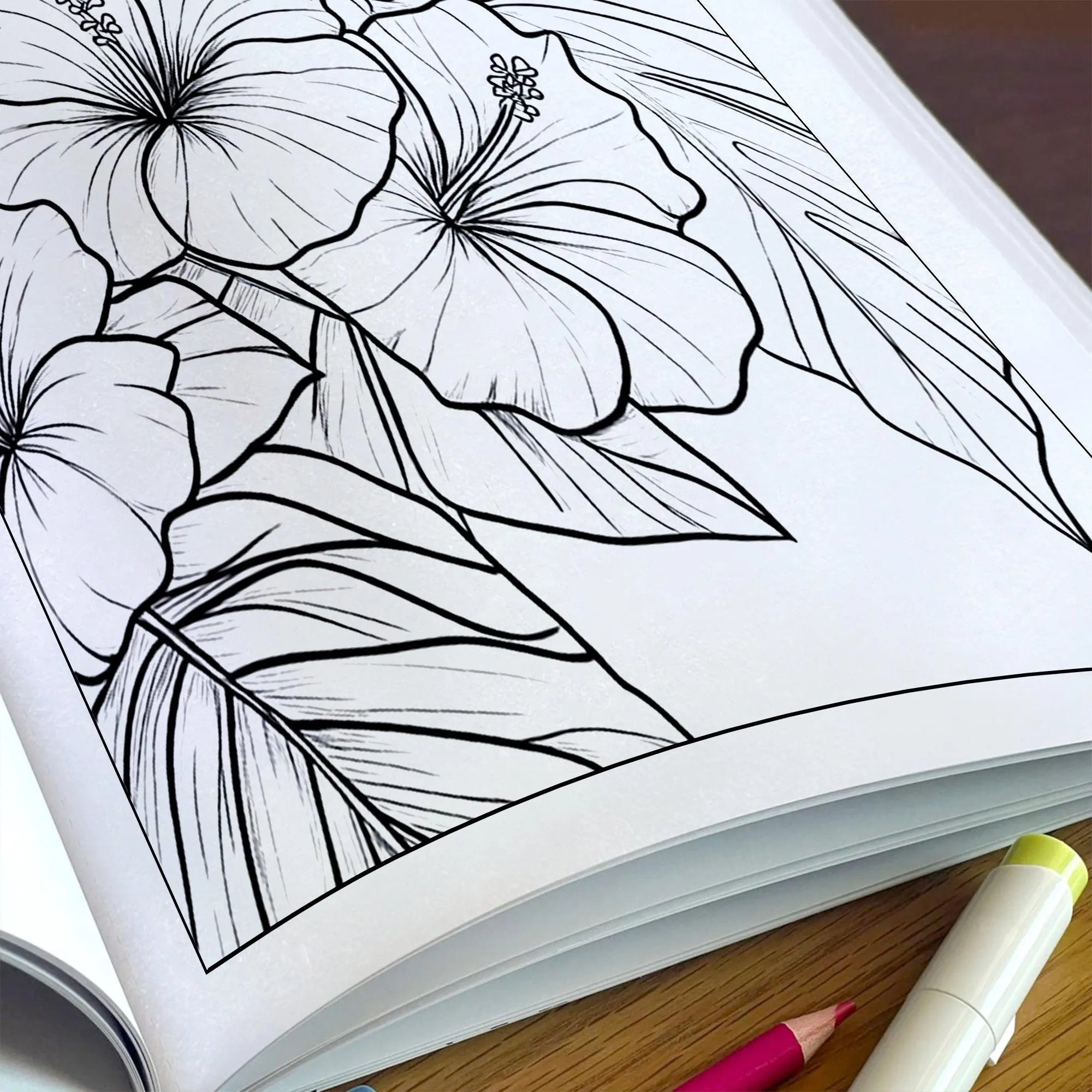 Moonlit Garden Coloring Pages – 48 Whimsical Floral & Cosmic Designs for Adults - image 5