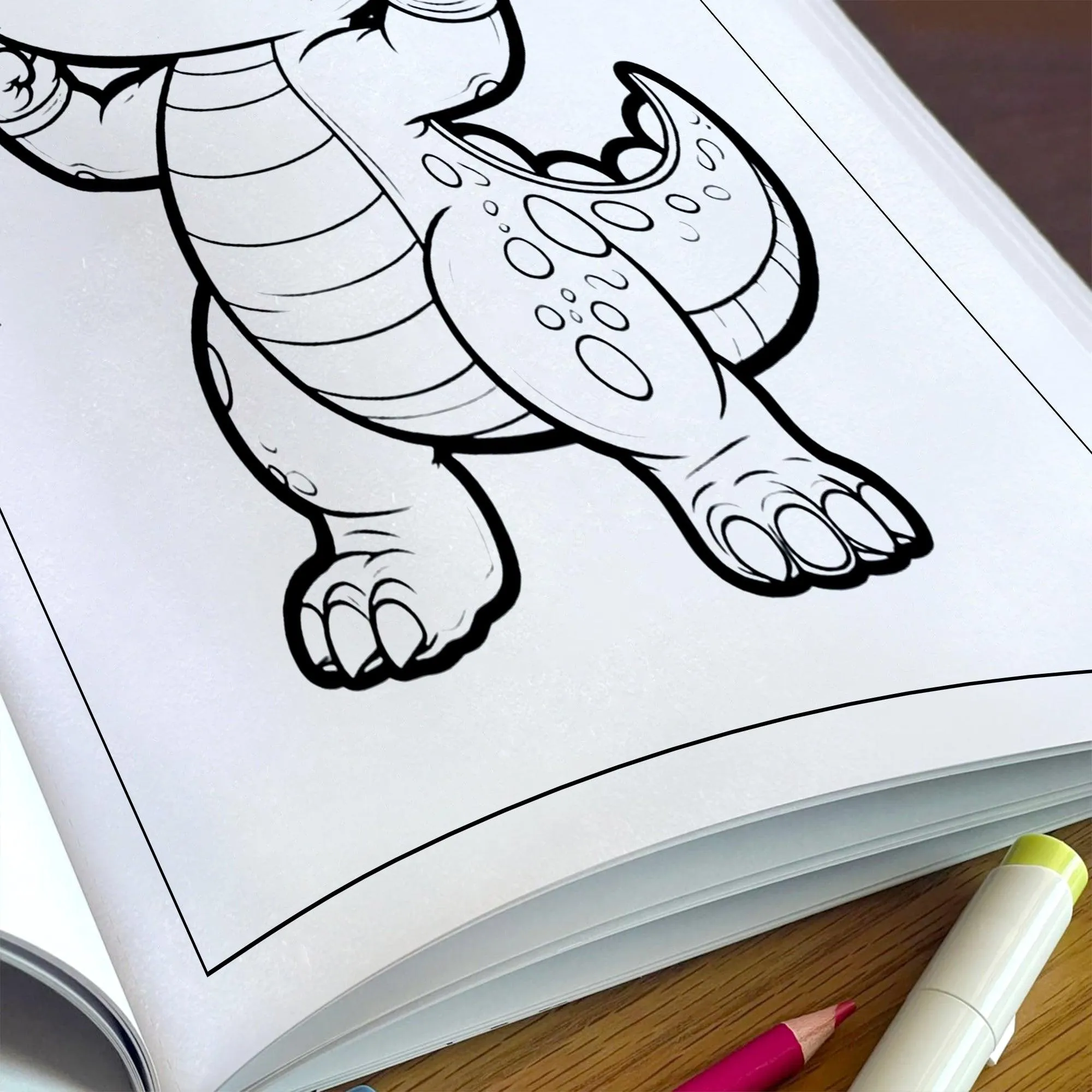 Funny Dino Moments Coloring Pages – 48 Pages – Adorable and Funny Dinosaur Scenes – For Kids - image 5