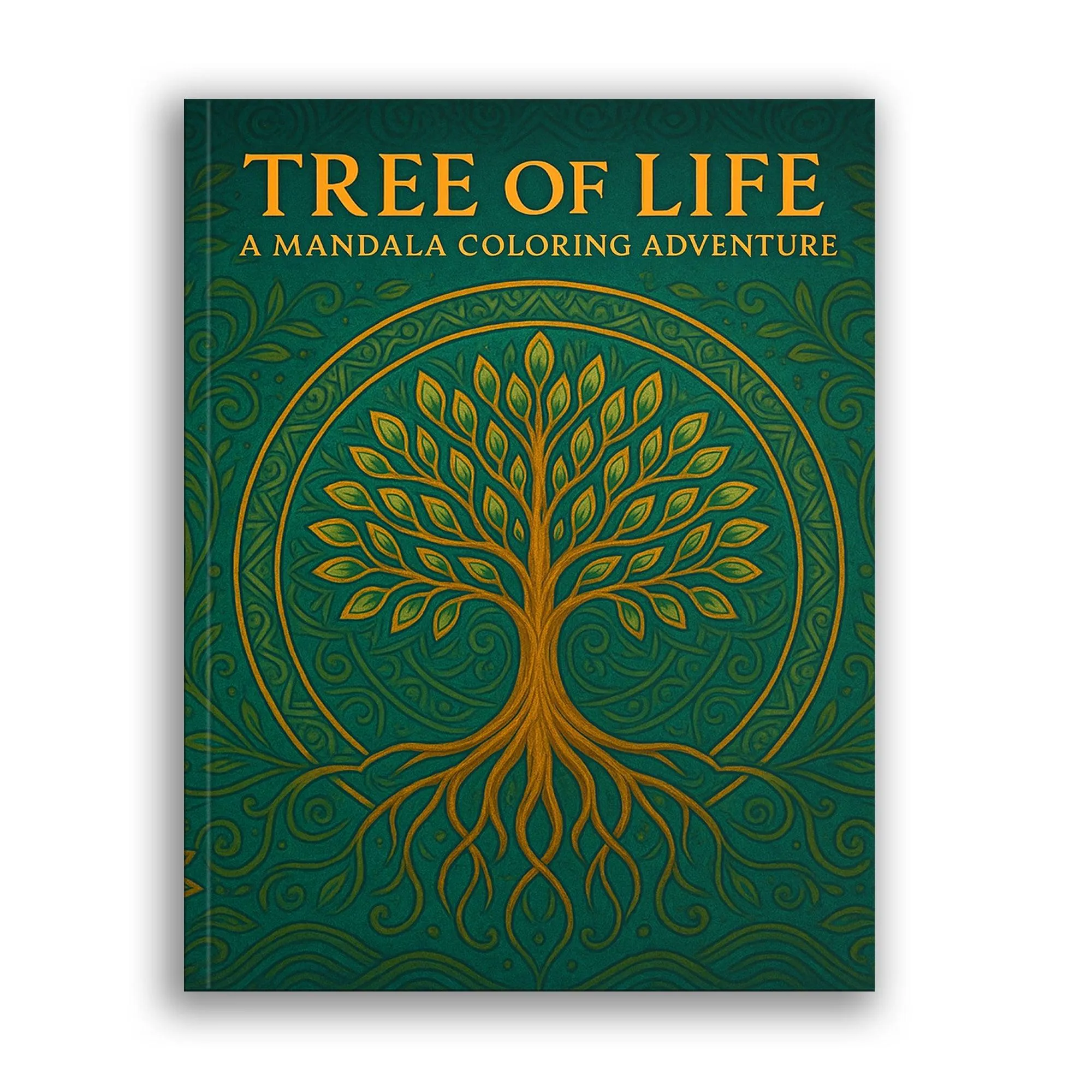 Tree of Life Mandala Coloring Book – Inspirational Nature Designs to Calm Your Mind
