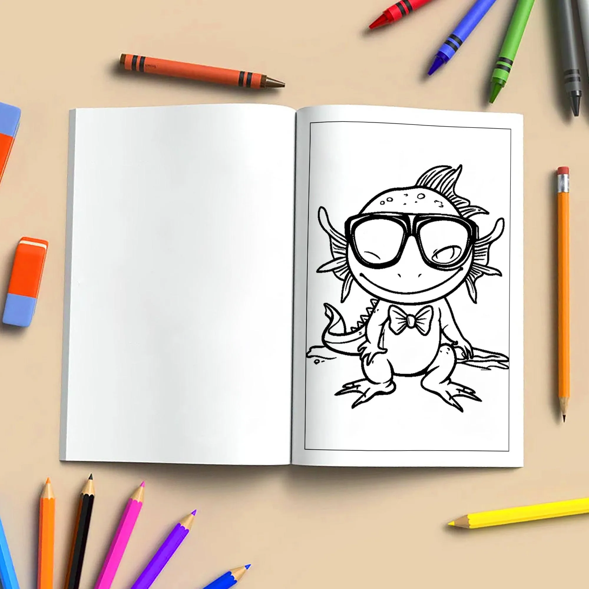 Hawaiian Reef Friends Coloring Pages – 48 Underwater Animal Designs for Kids - image 4