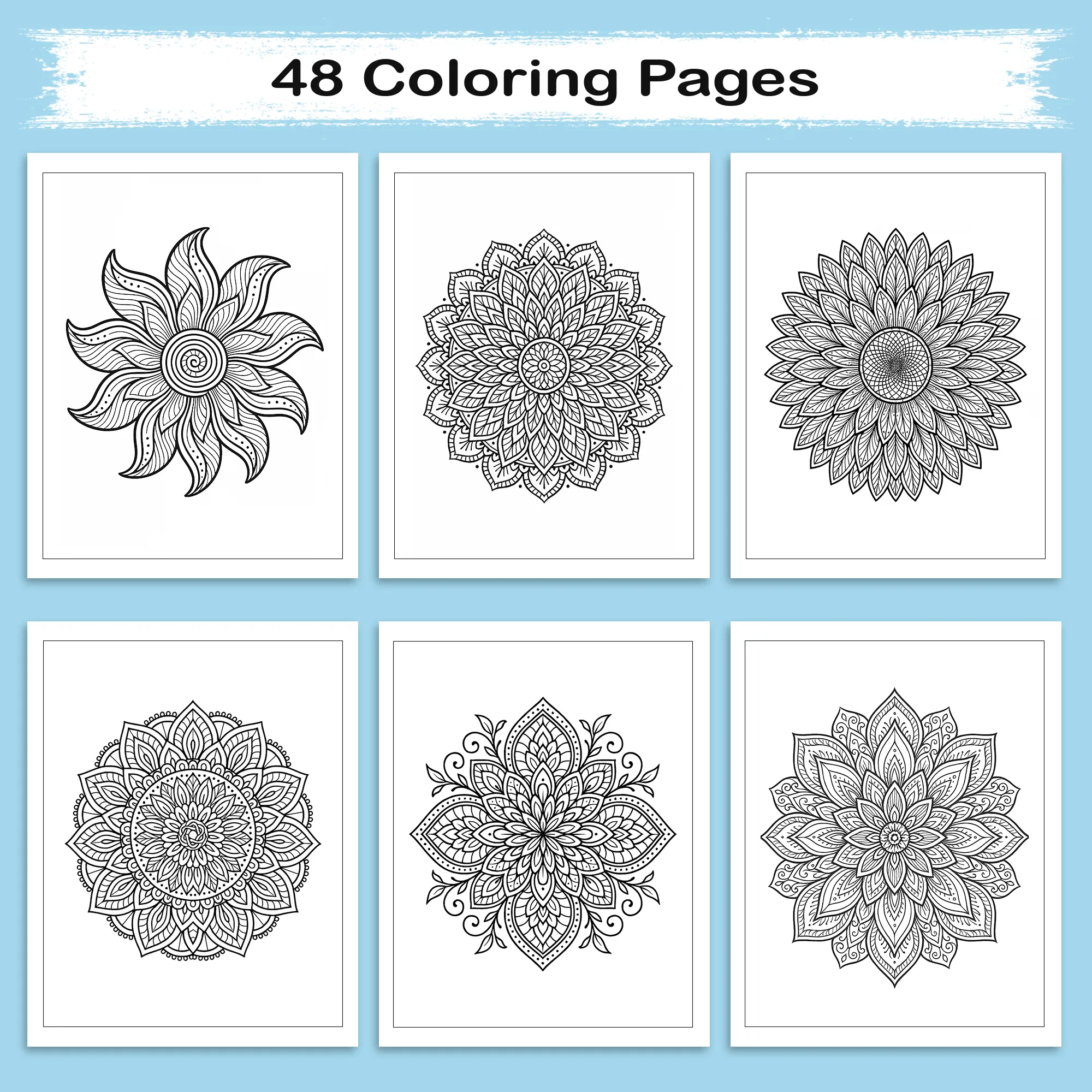 Mandala Coloring Book – Intricate Designs to Color and Relax - image 4