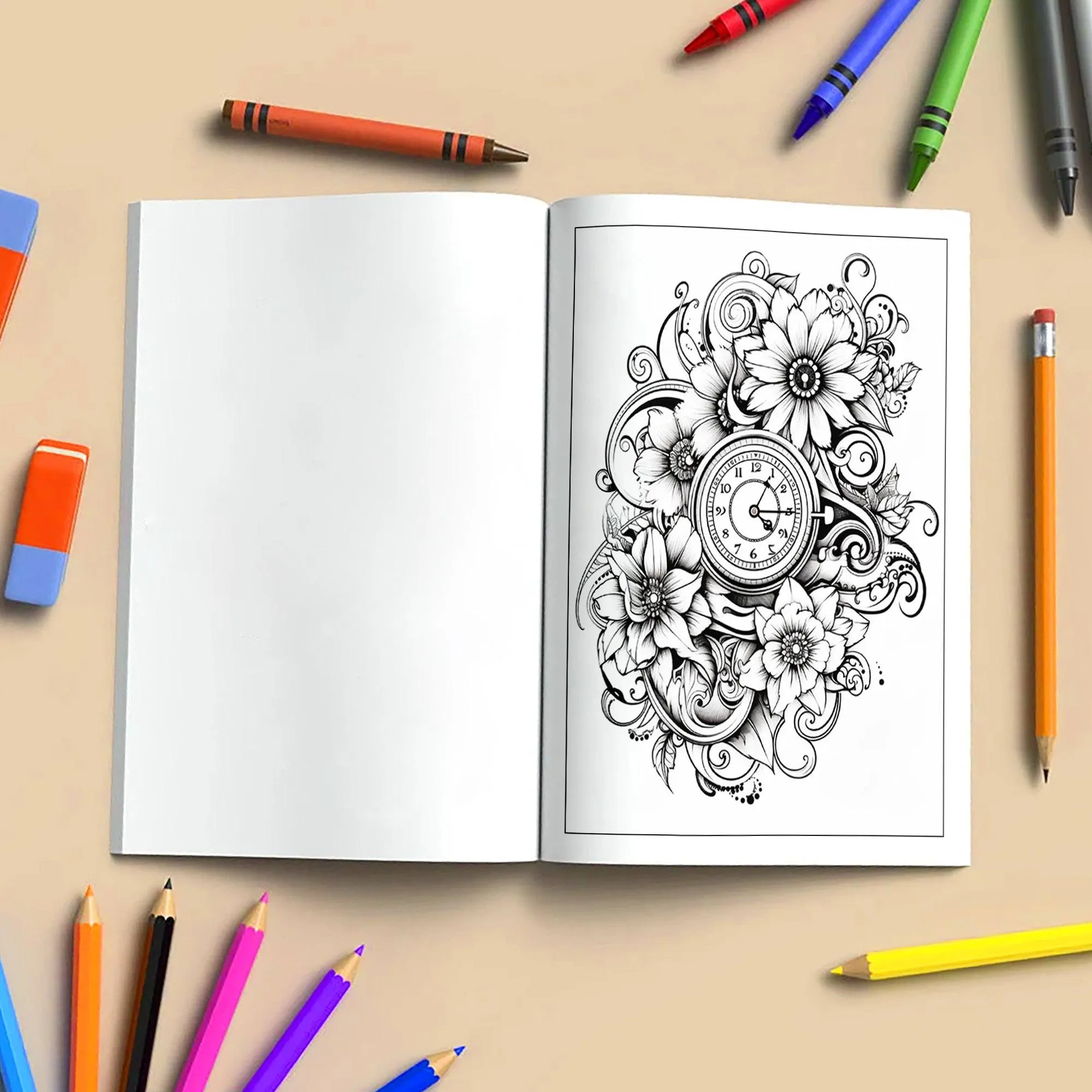 Gears of Time Coloring Pages – 48 Industrial-Themed Mandalas for Adults - image 4