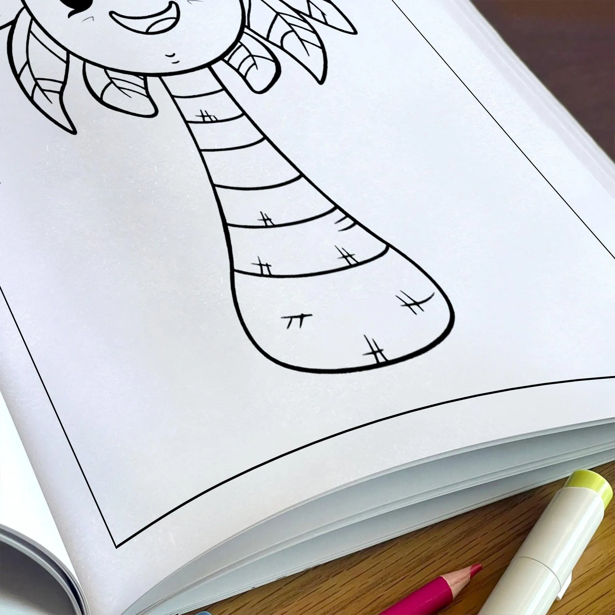 Kawaii Summer Fun Coloring Pages – 48 Pages – Cute Beach, Vacation, and Fun Summer Designs – For Kids - image 5