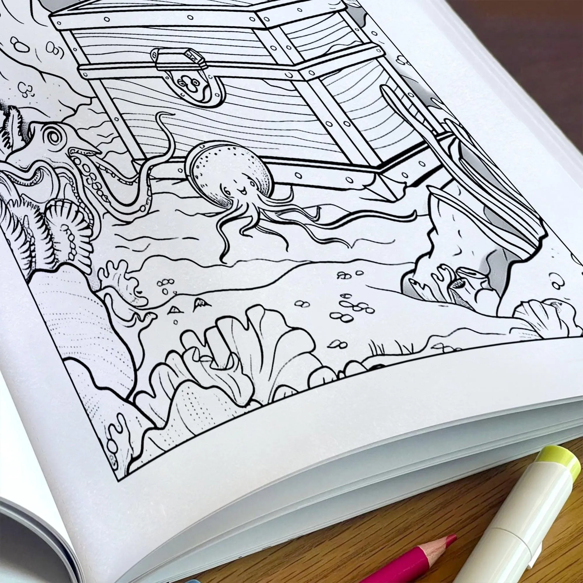 Hawaii Beach Wonders Coloring Pages – 48 Seaside Treasures and Fun Castles for Kids - image 5