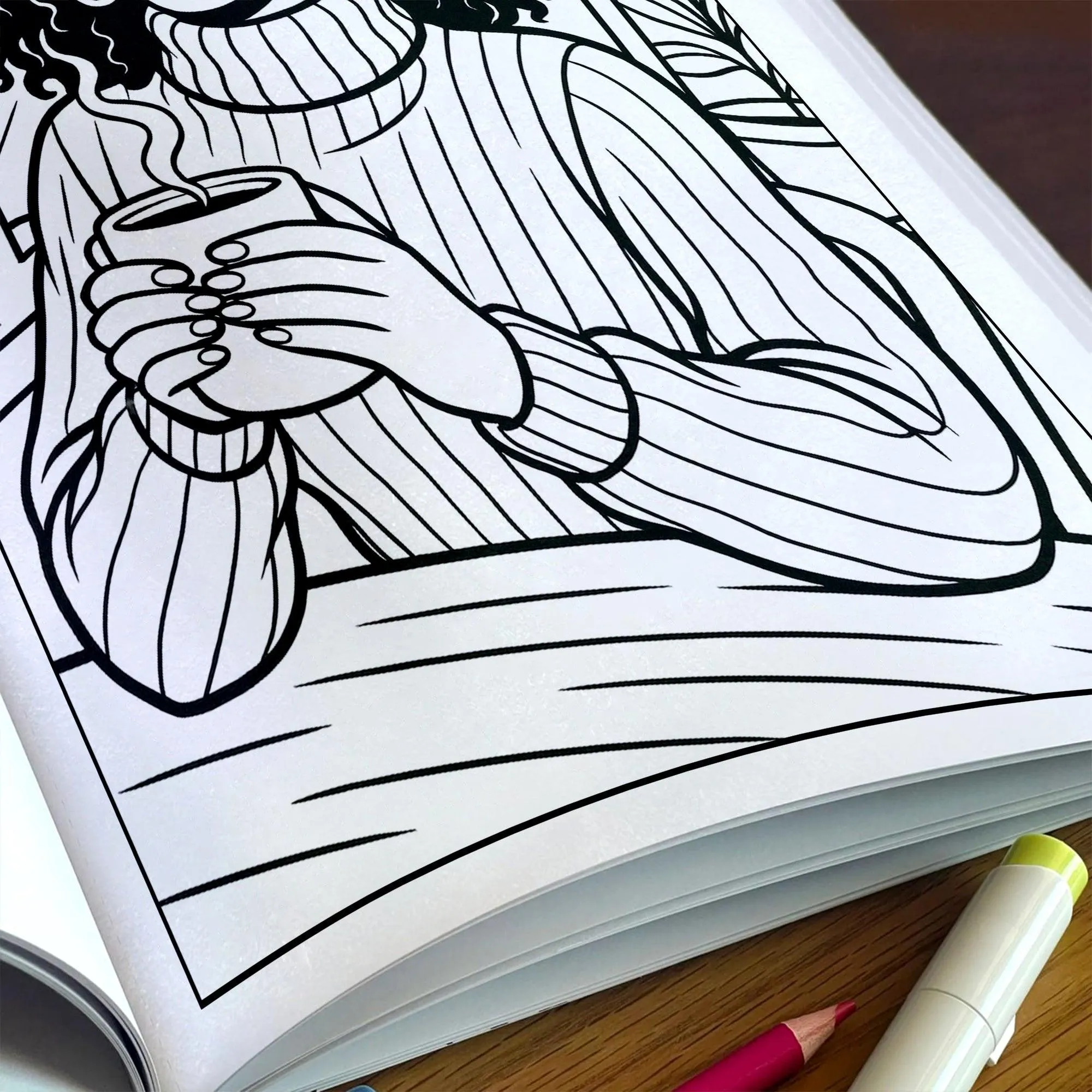 Confident Beauty Black Women Coloring Pages – 48 Pages – Bold, Empowering, Self-Love Portraits – For Adults - image 7