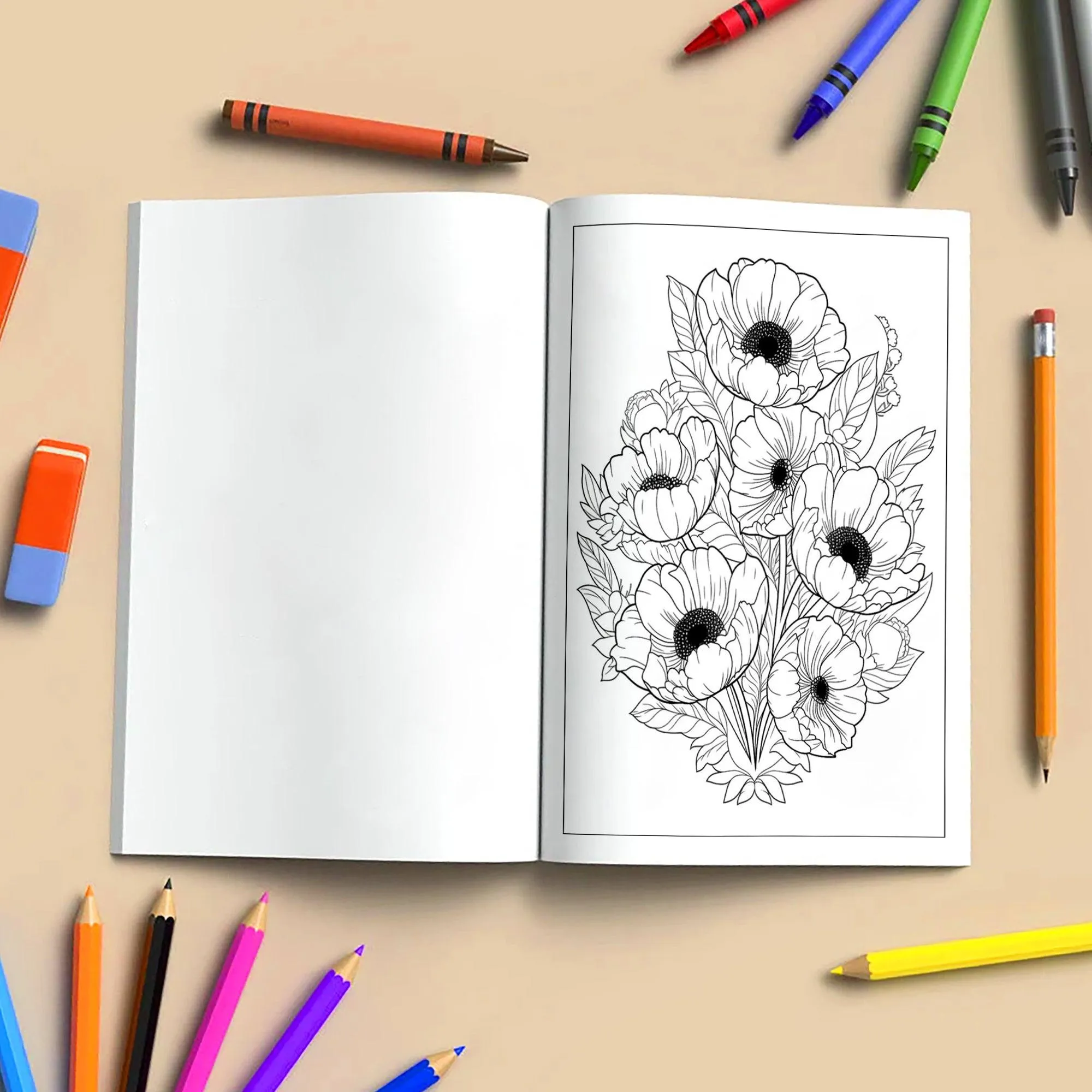 Spring Mandala Bloom Coloring Pages – 48 Pages – Beautiful Floral Circles for Adults - image 4