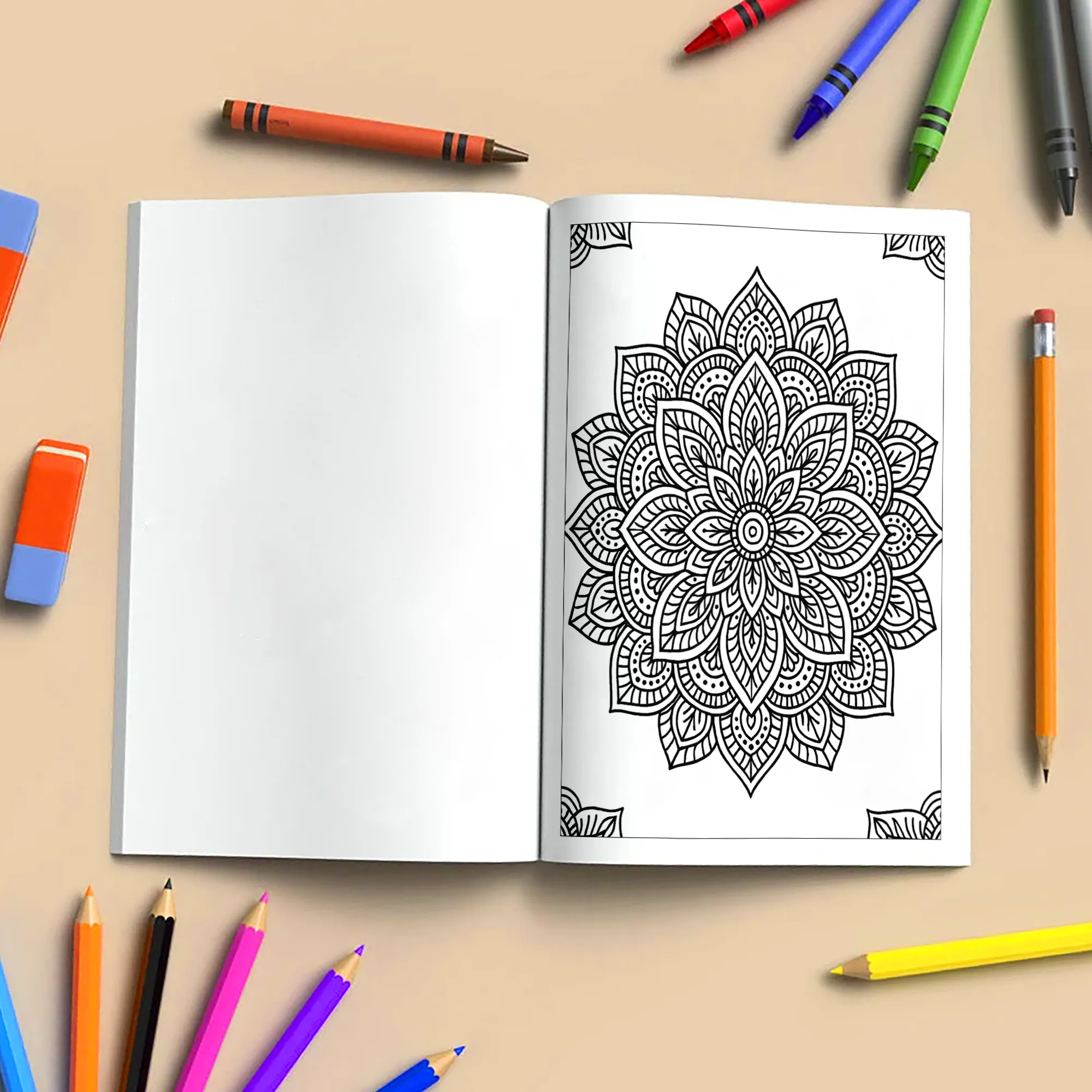 Mandala Coloring Book - Relaxing and Intricate Designs to Color - image 5