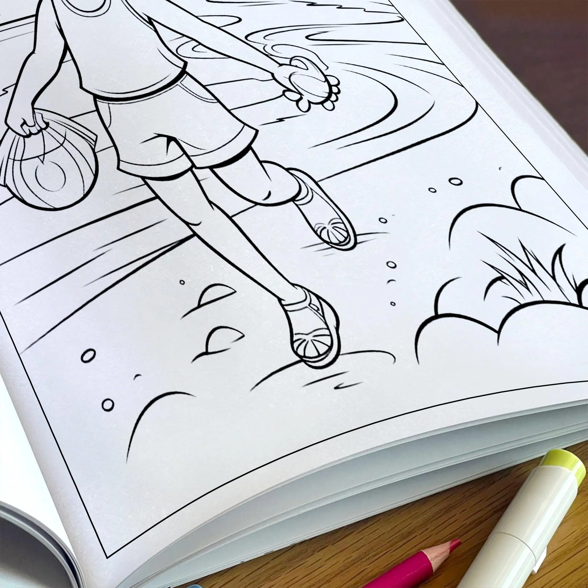 Little Explorers in Hawaii Coloring Pages – 48 Tropical Beach Scenes for Kids - image 5