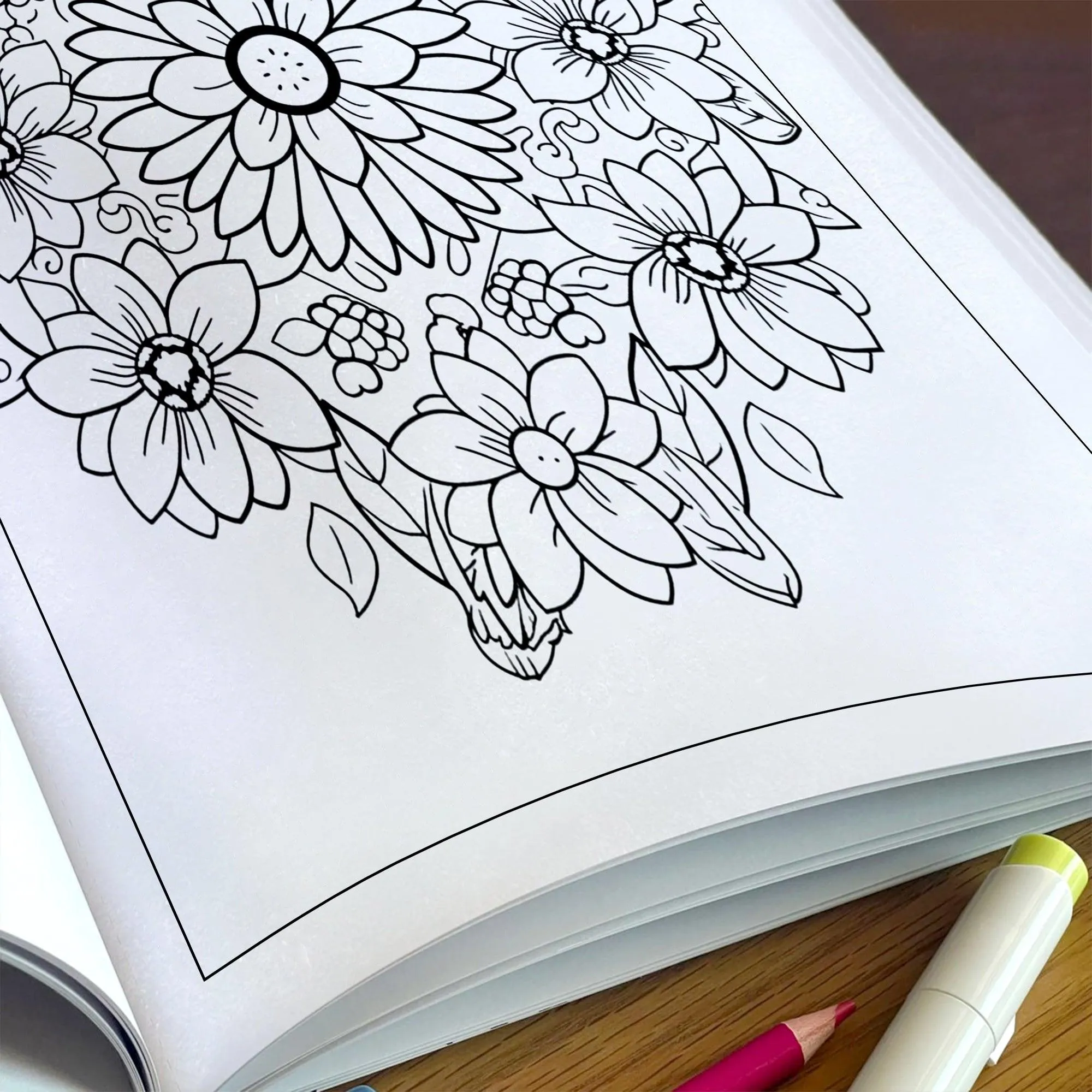 Blooming Mandala Garden Coloring Pages – 48 Floral Designs for Adults - image 5